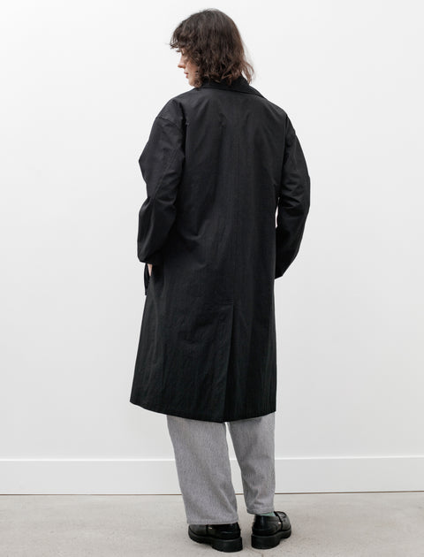 Y's by Yohji Yamamoto Flap Patch Pocket Work Coat Black