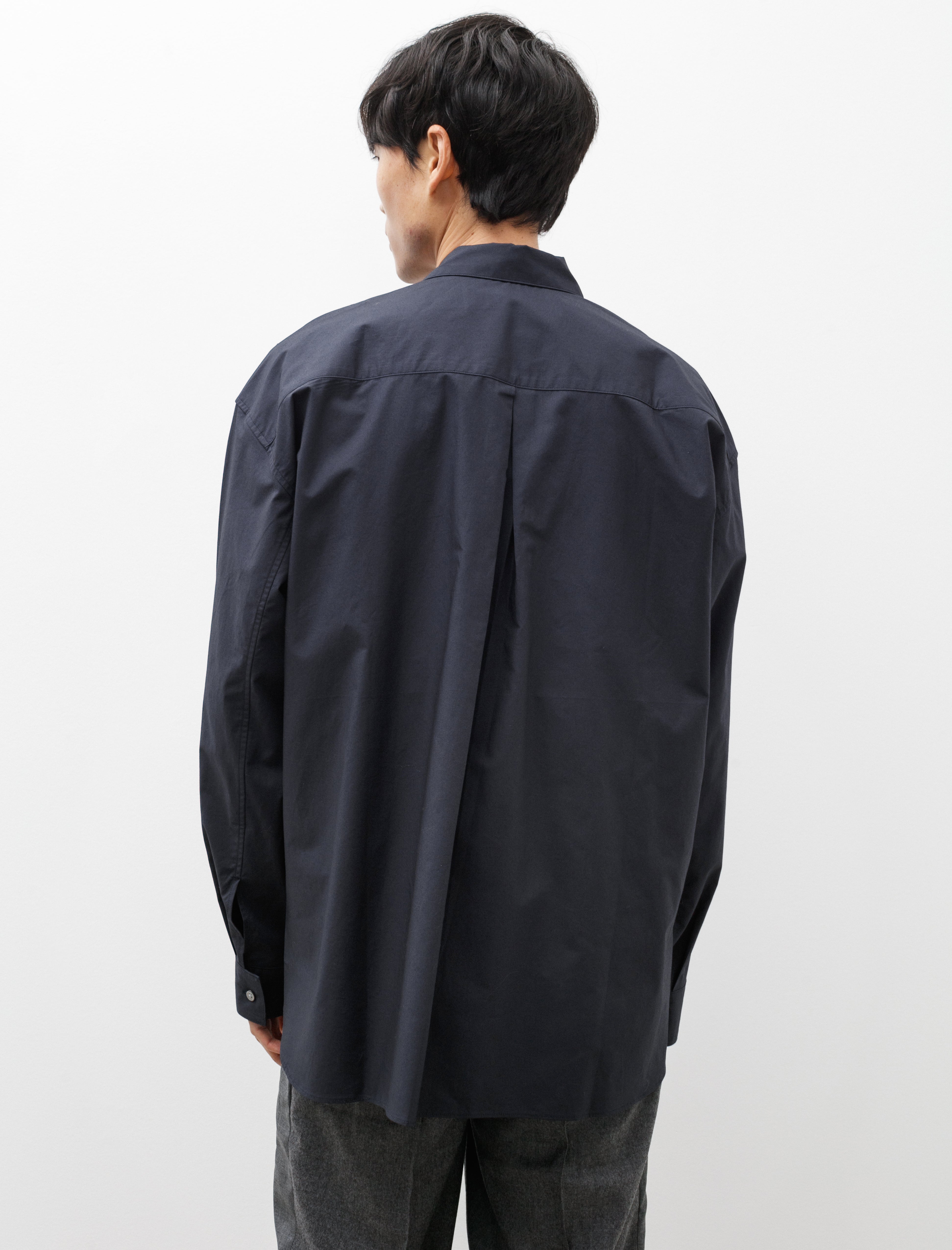 Polyploid Shirt Jacket C Navy