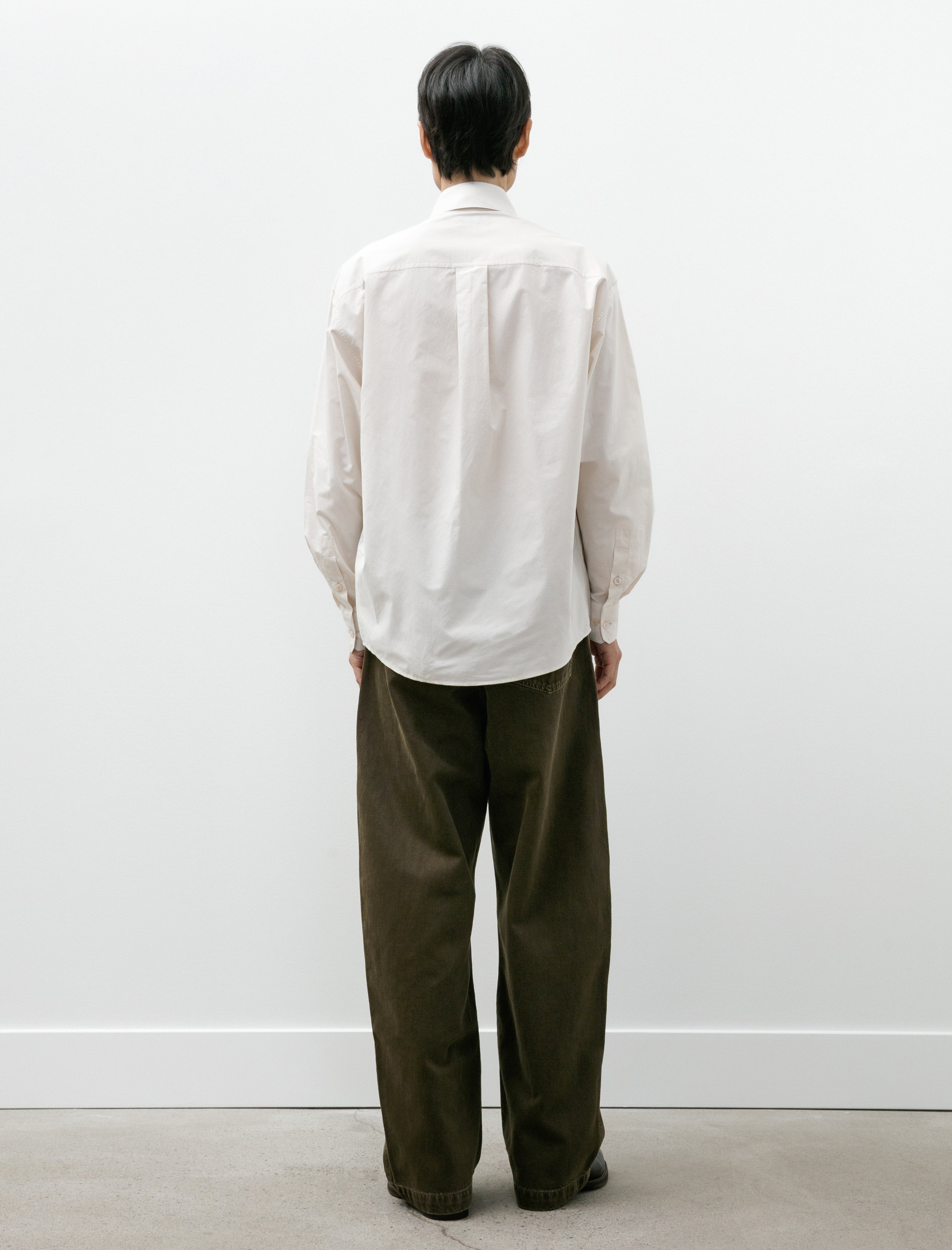 Lemaire Maxi Workwear Pants Moss Green