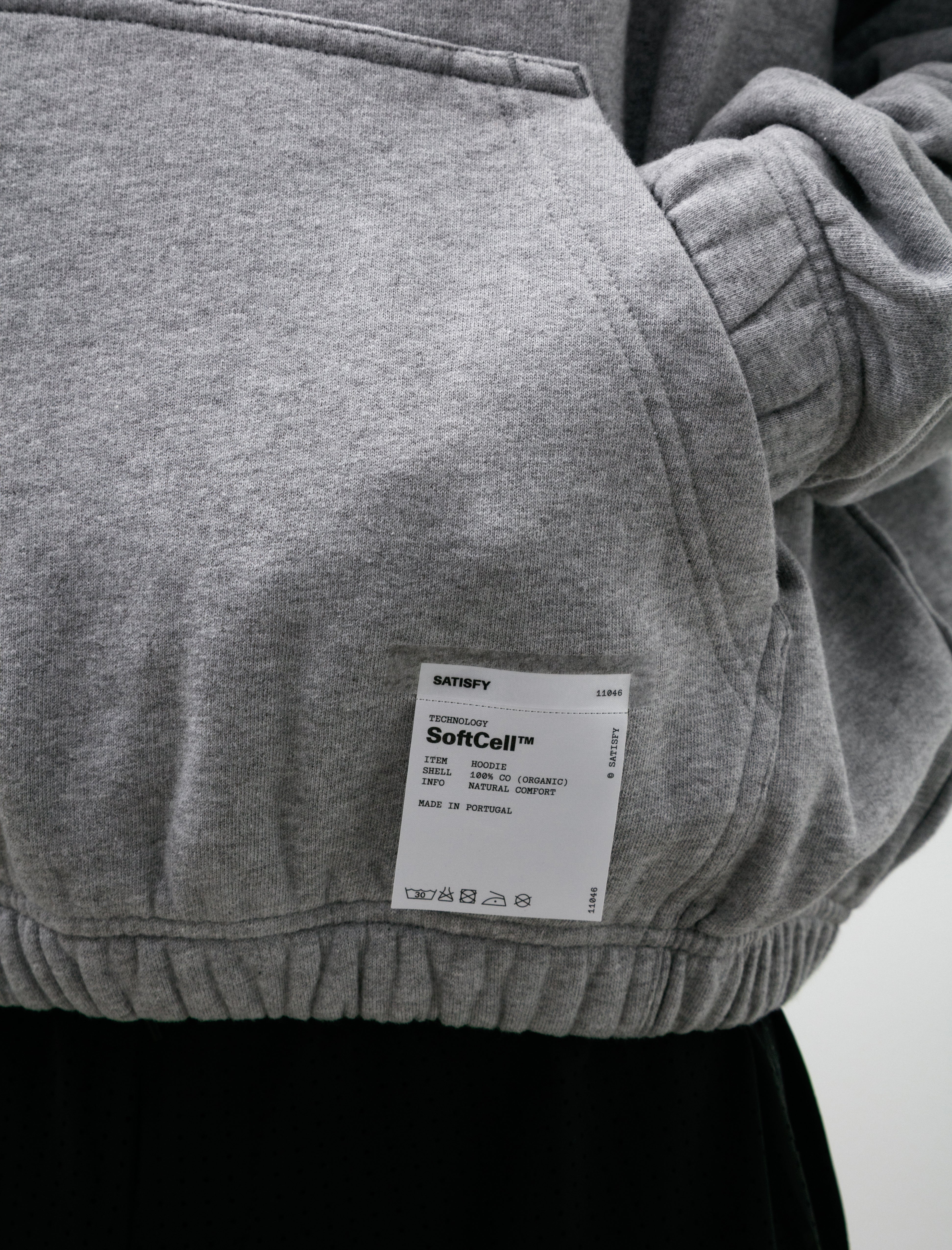 Satisfy SoftCell Hoodie Heather Grey