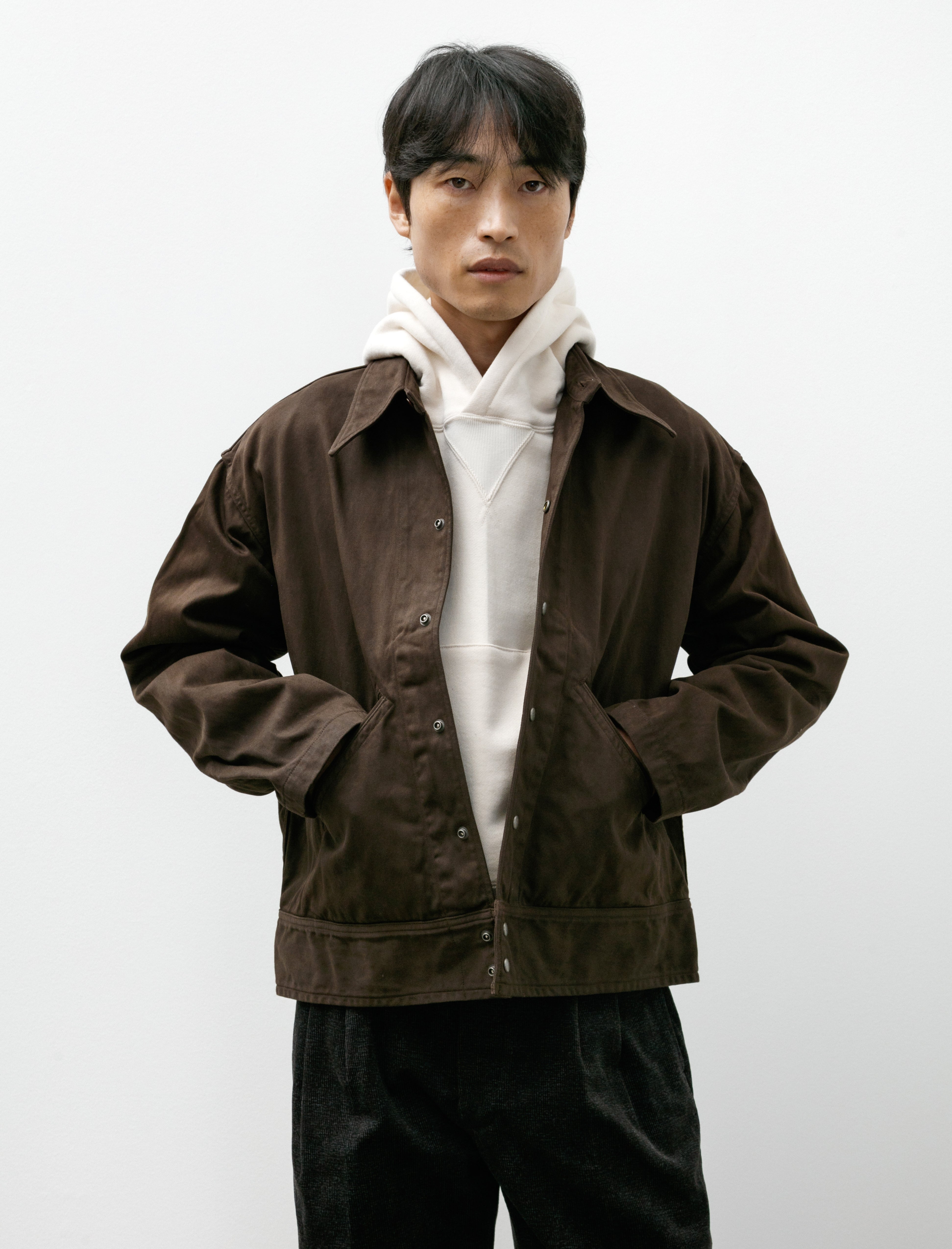 Taiga Takahashi Lot 324 USMD Convalescent Jacket Mud Dyed