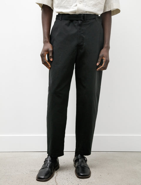 Lemaire Belted Carrot Pants Black