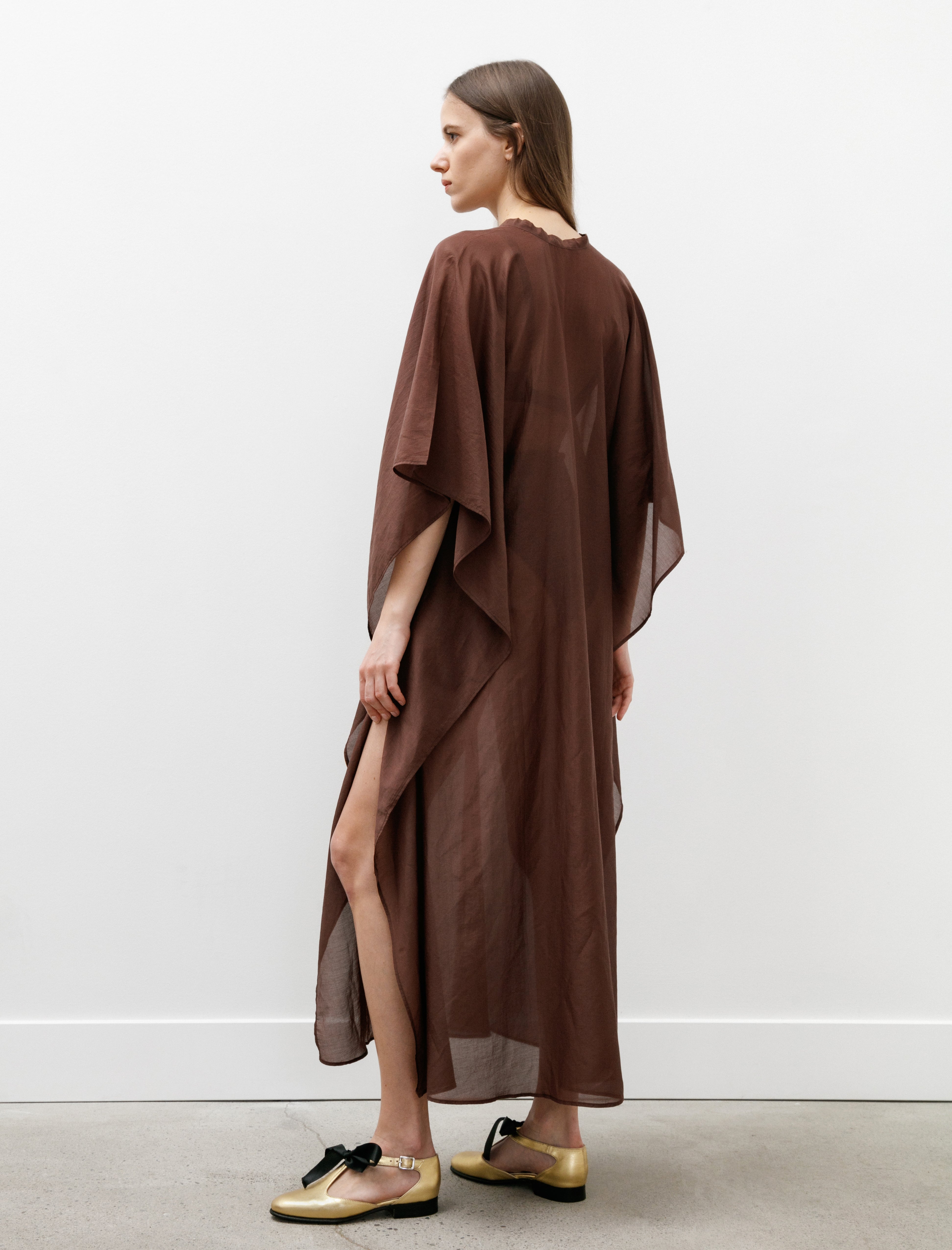Bode Cove Kaftan Brown