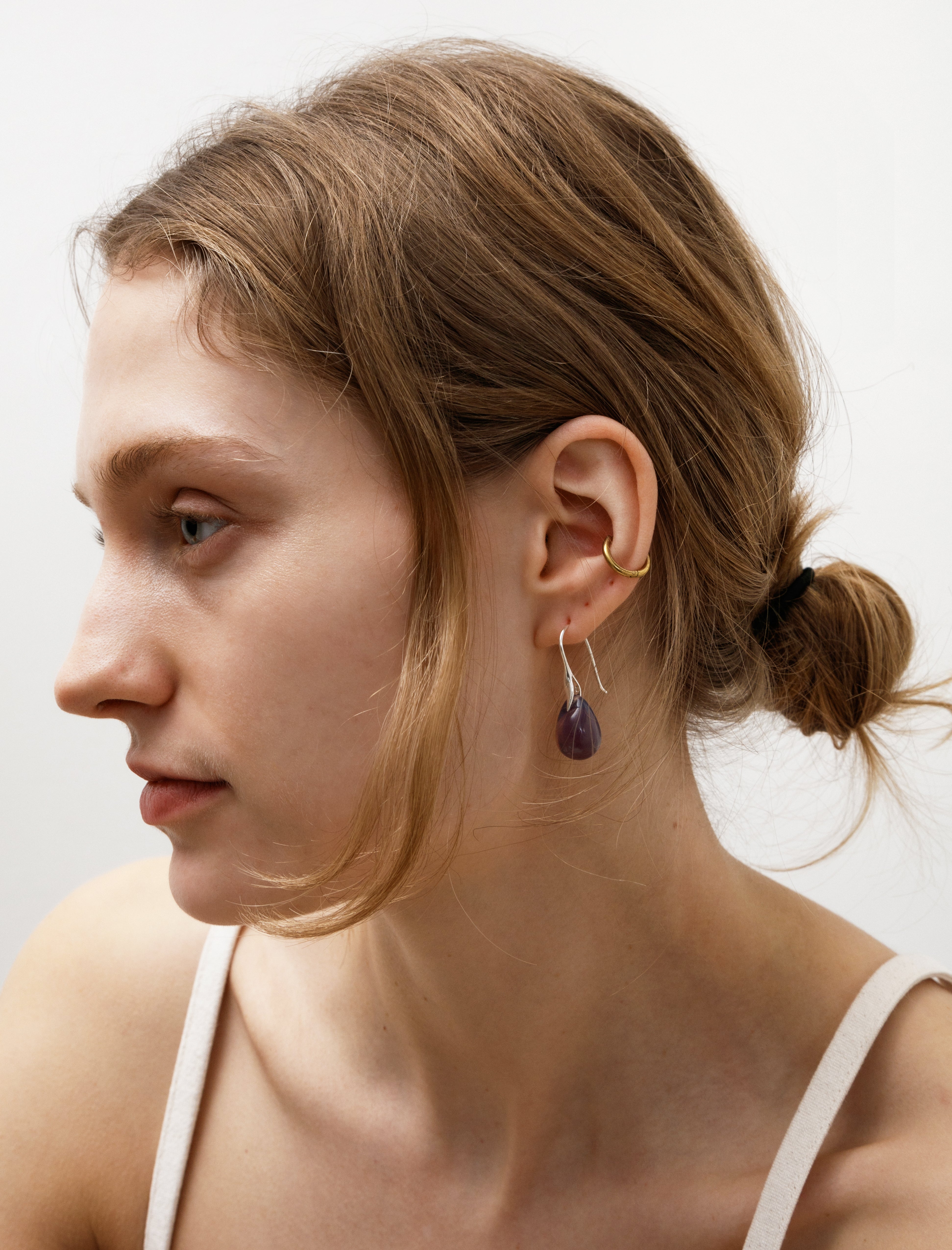 Sisi Joia Gota Midi Earrings Opaline Lilac