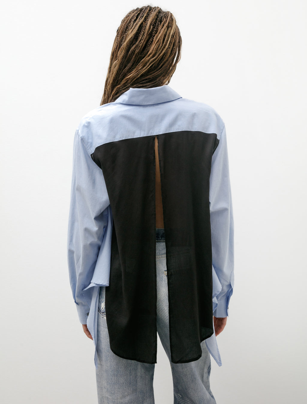 OUR LEGACY / APRON SHIRT Azores Stripe Seashore Cotton/長袖シャツ/バックオープン// Our Legacy Apron Shirt Azores Stripe Seashore – Neighbour