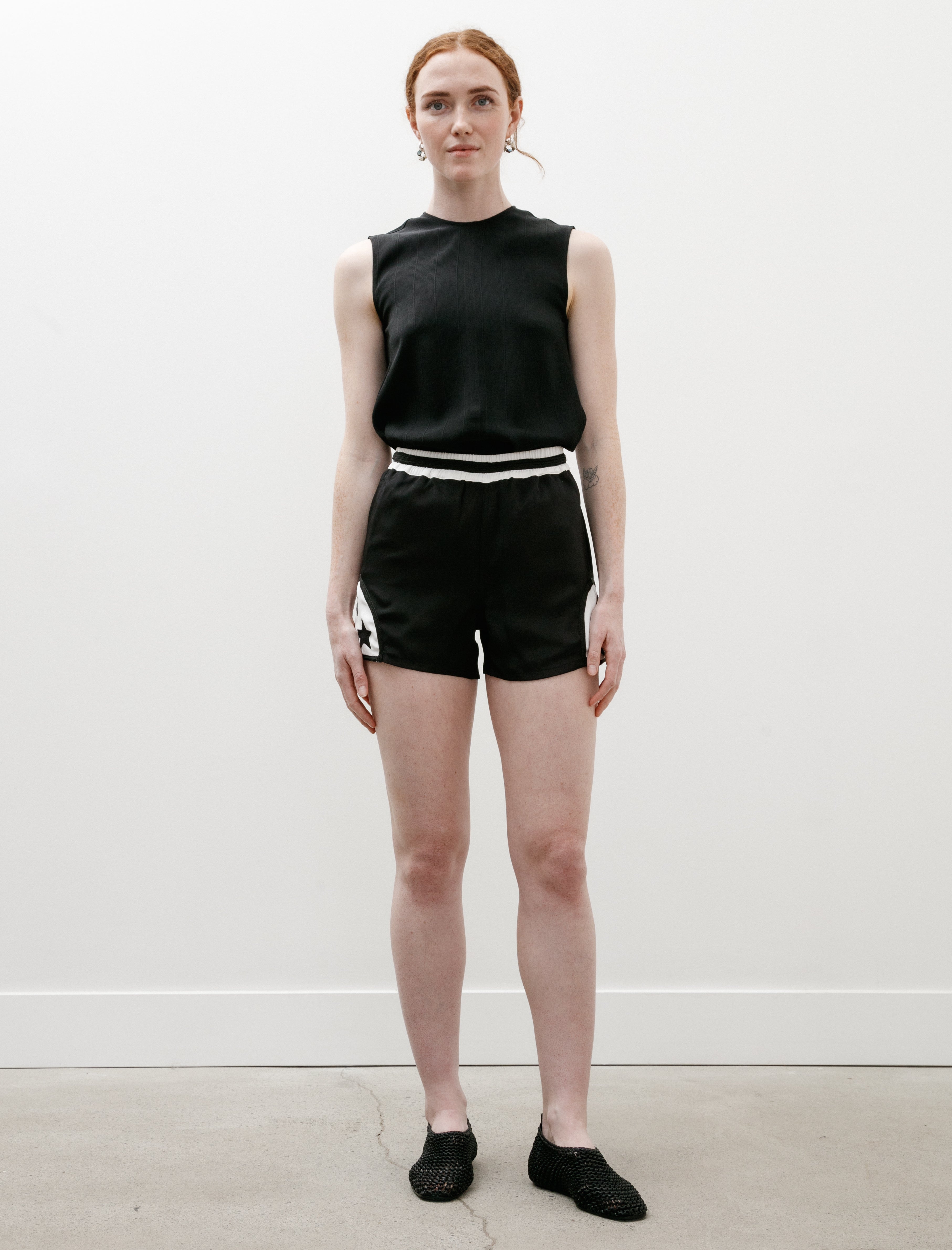 Bode Silk Star Field Shorts