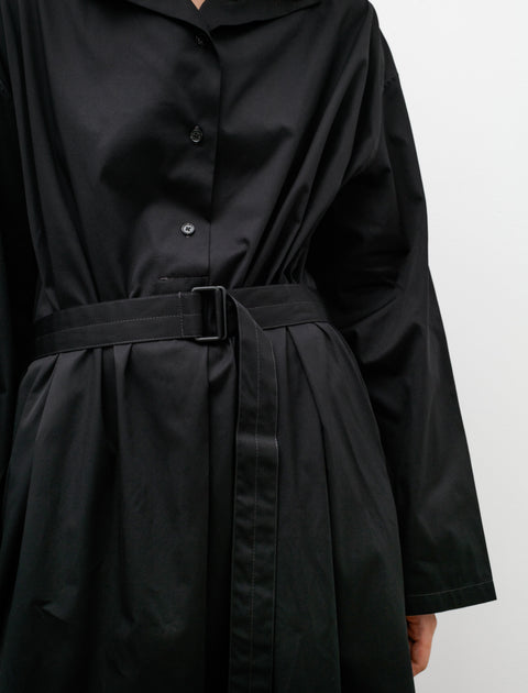 Lemaire House Dress Black