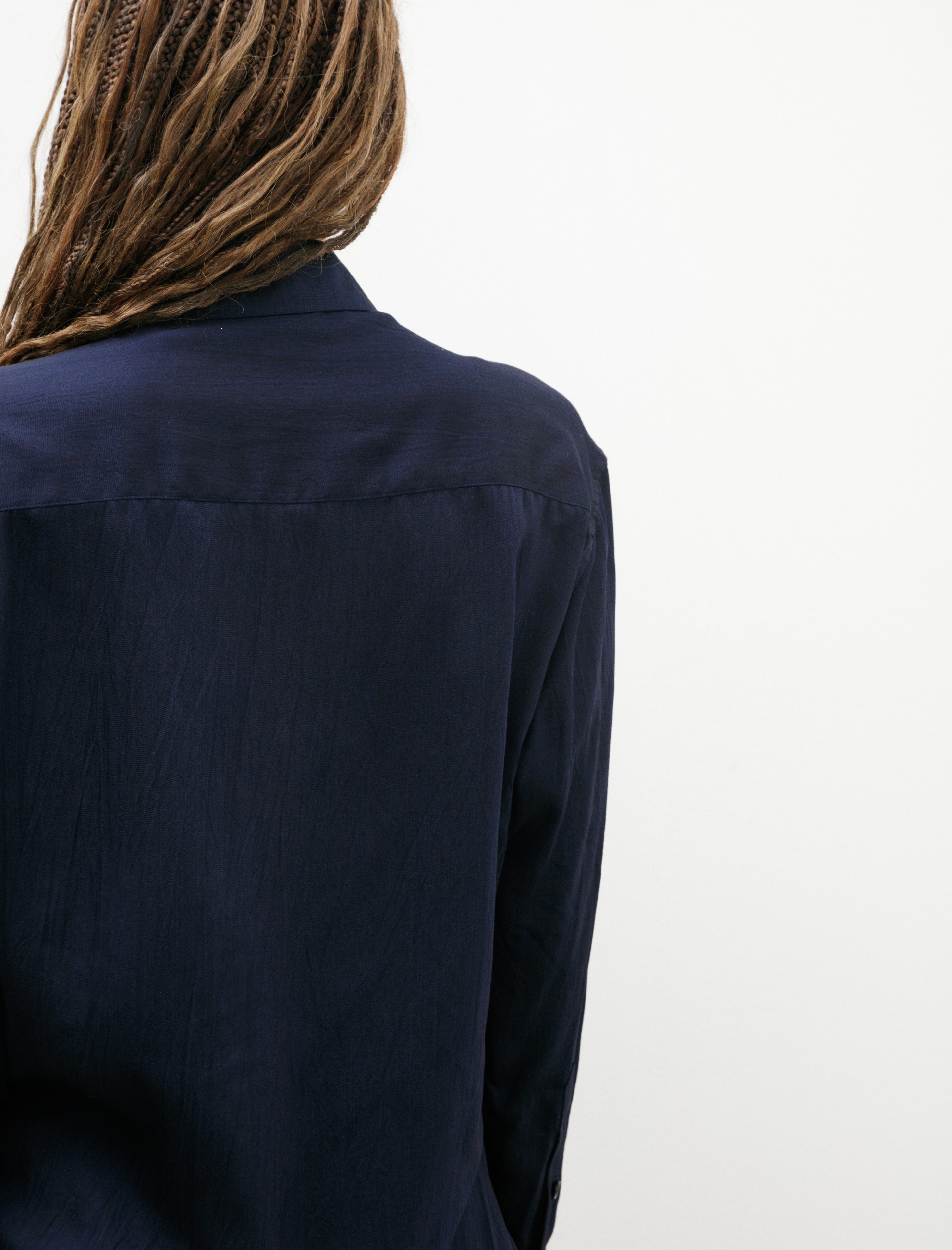 Y's by Yohji Yamamoto Keyhole Work Shirt Indigo