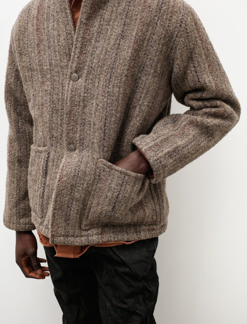 Tender 916 Common Coat Herdwick Wool Tweed Tan Wattle