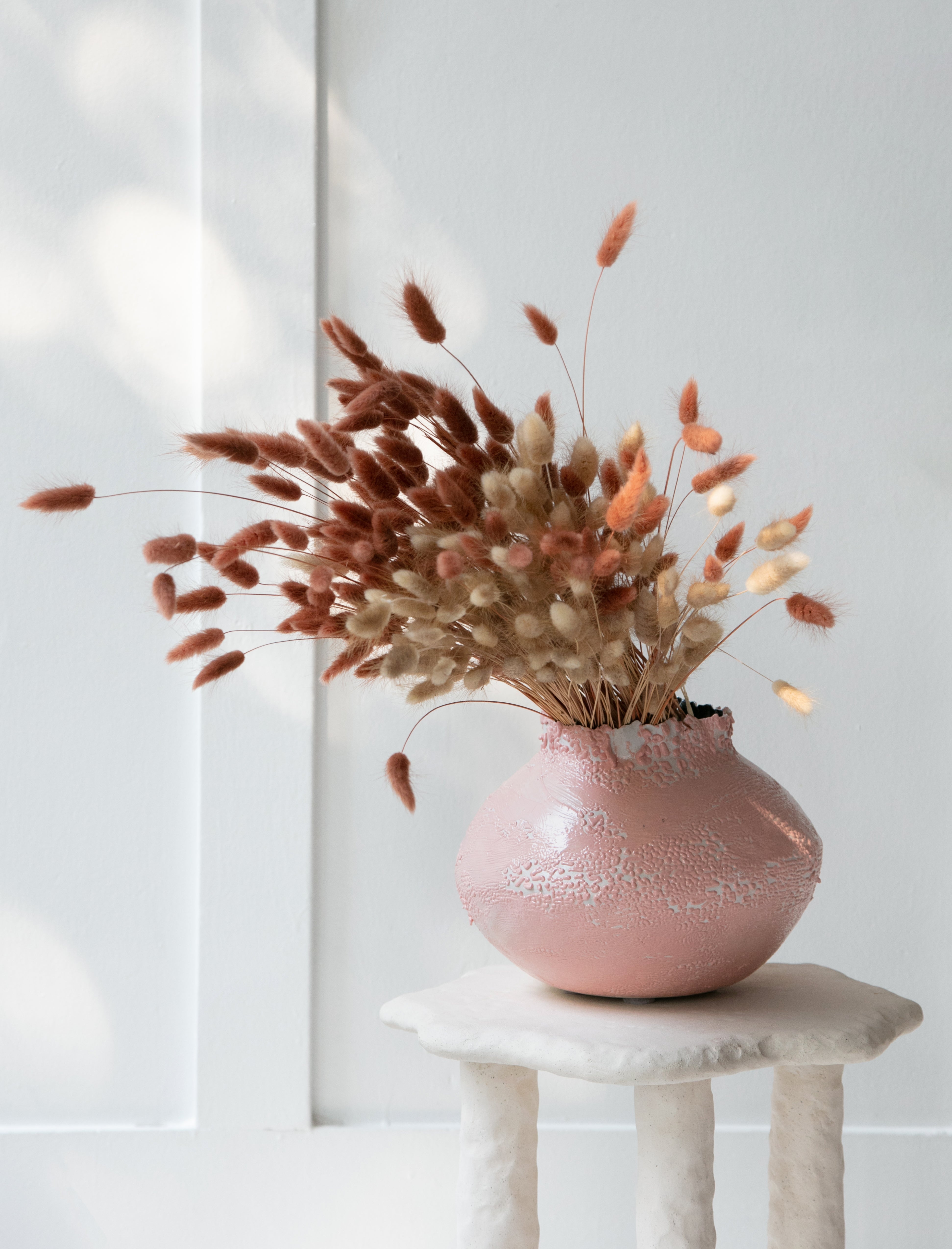 Nathalee Paolinelli Pink Lichen Orb Large