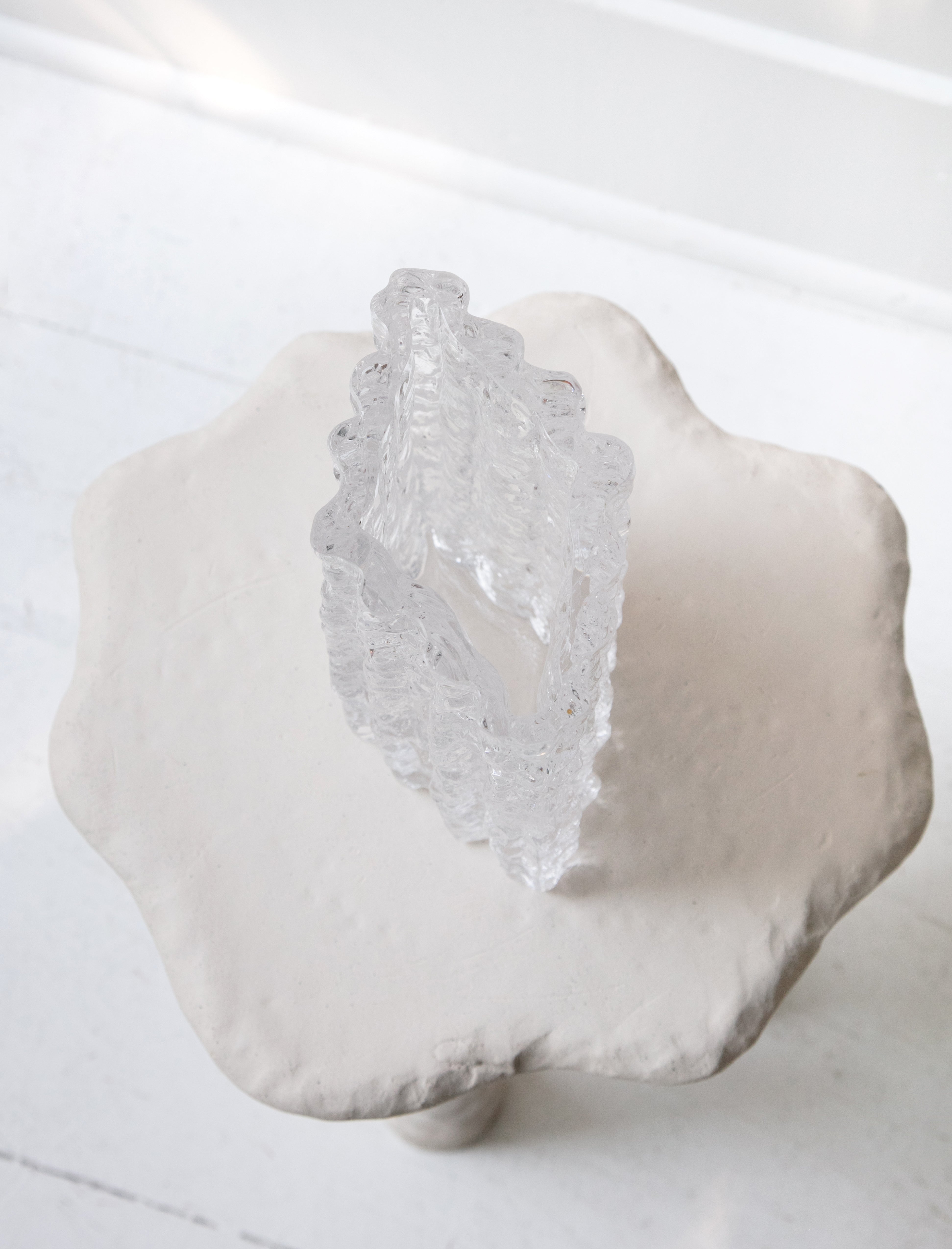 Found by Neighbour Crystal Vase