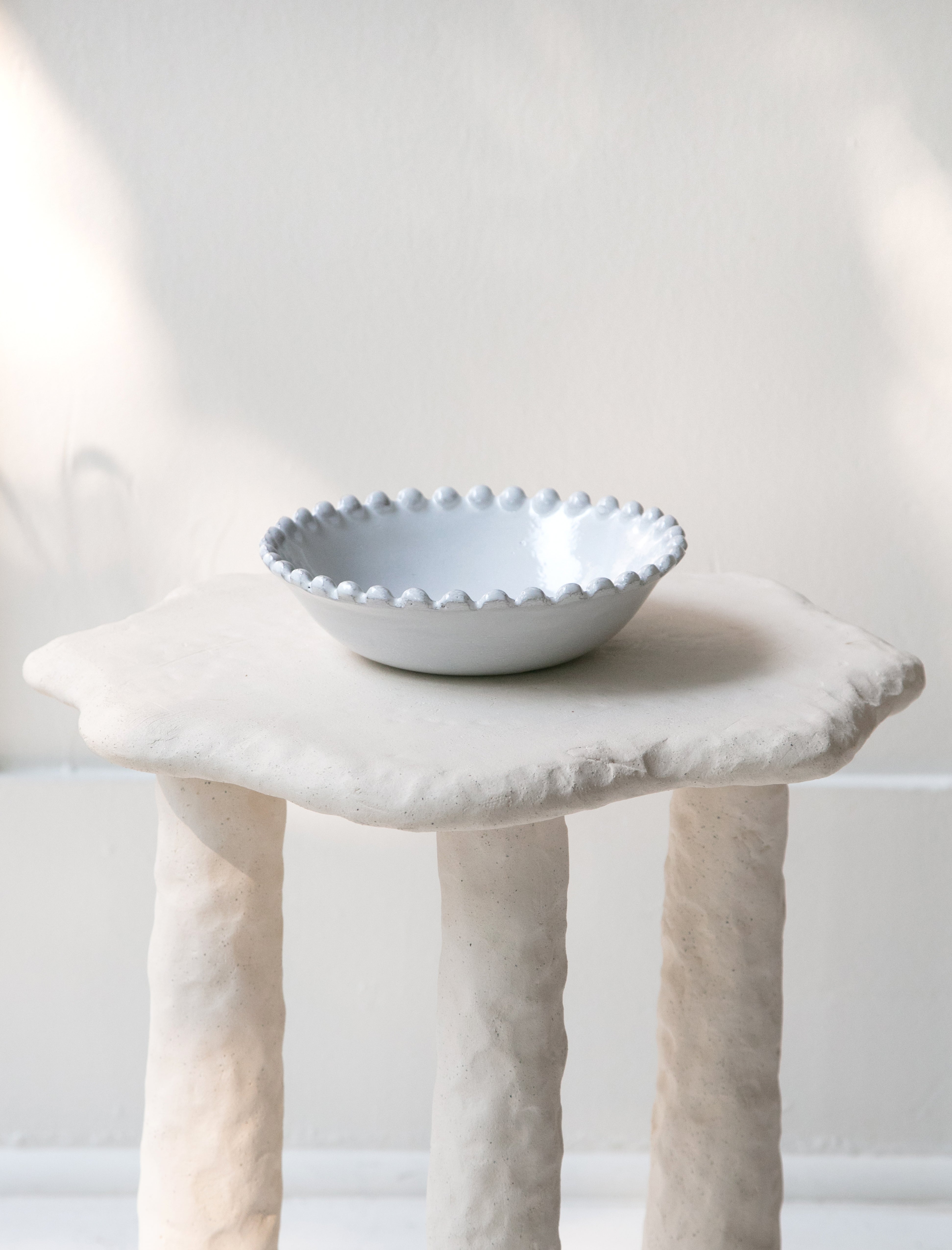 Astier de Villatte Small Adelaide Soup Plate