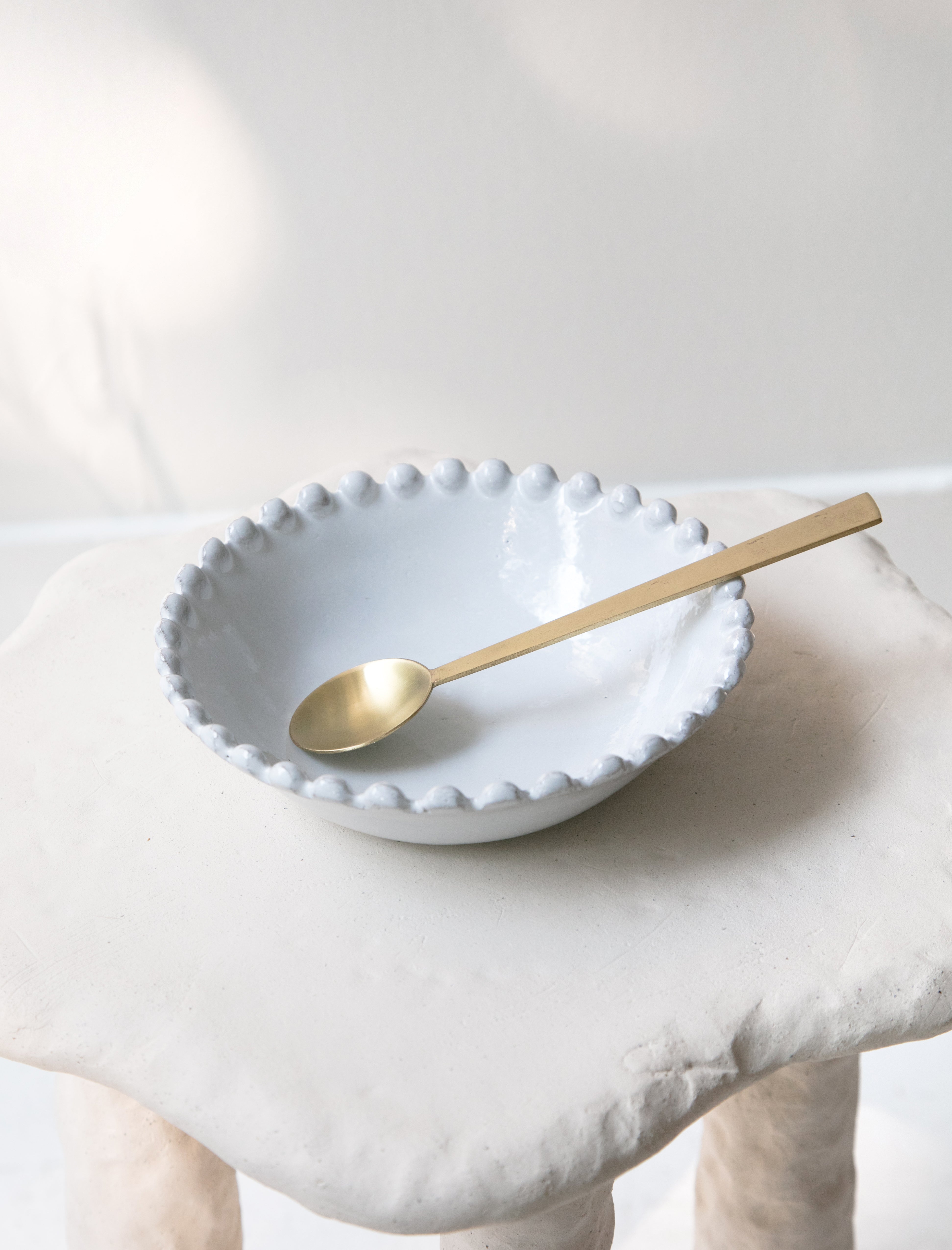 Astier de Villatte Small Adelaide Soup Plate