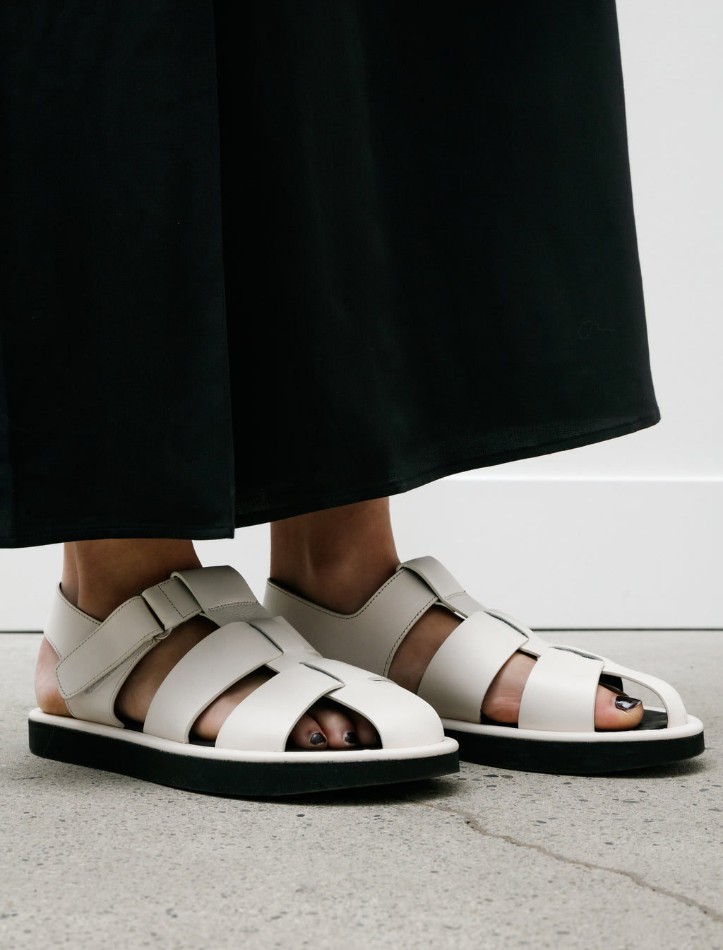 Studio Nicholson Cassius Fisherman Sandal Parchment – Neighbour