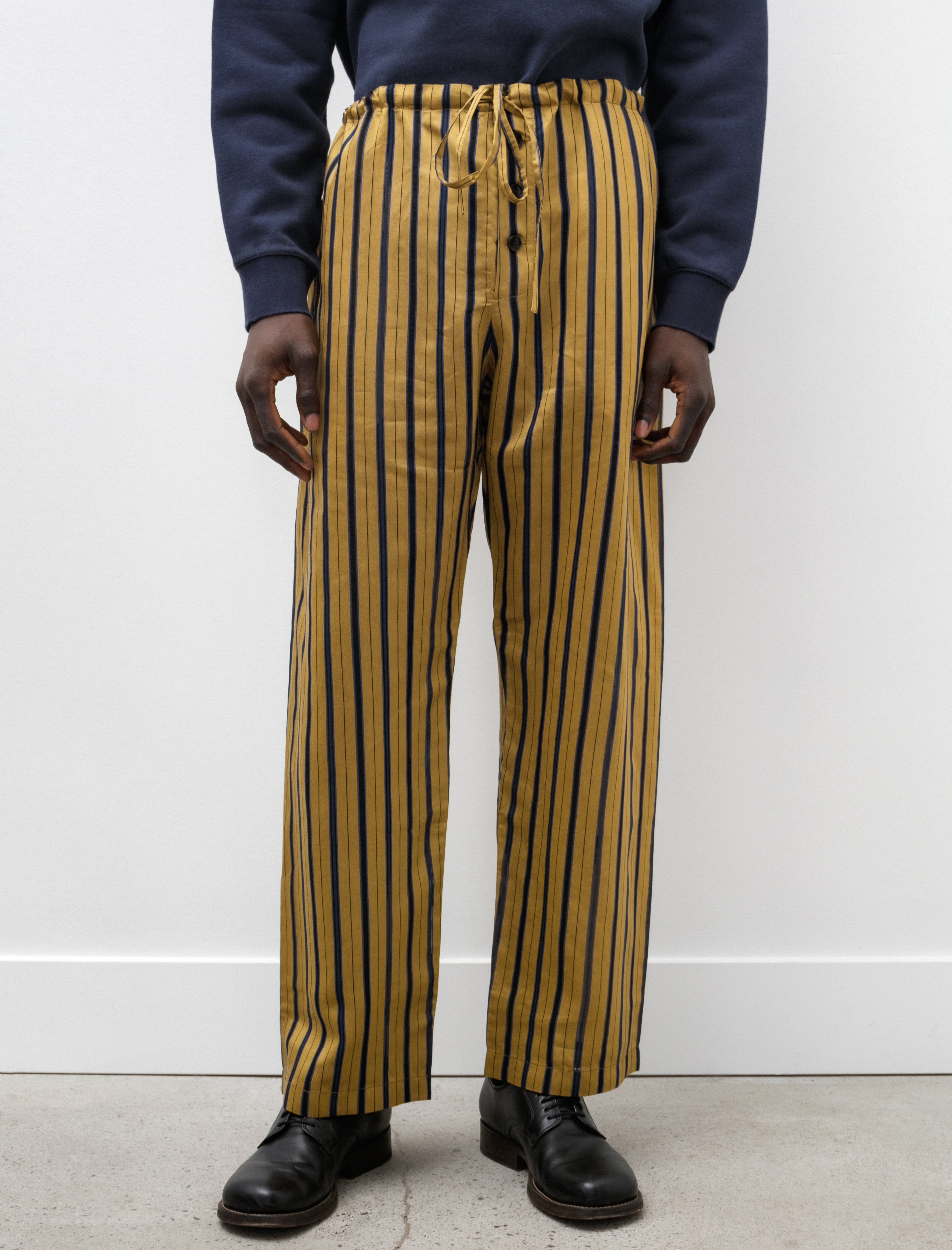 Bode Alumni Stripe Pajama Pant