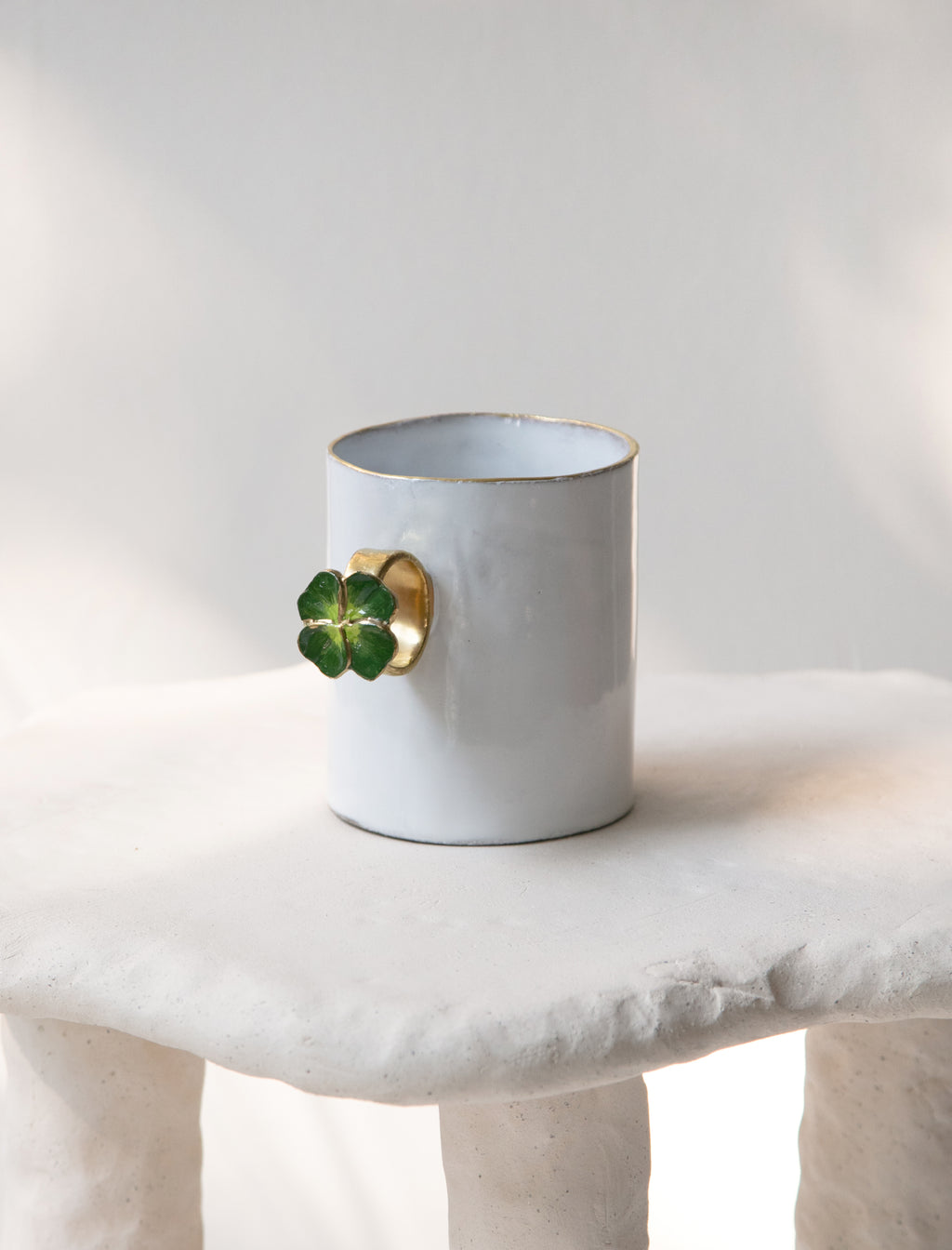 Astier de Villatte Four-Leaf Clover Ring Cup – Neighbour