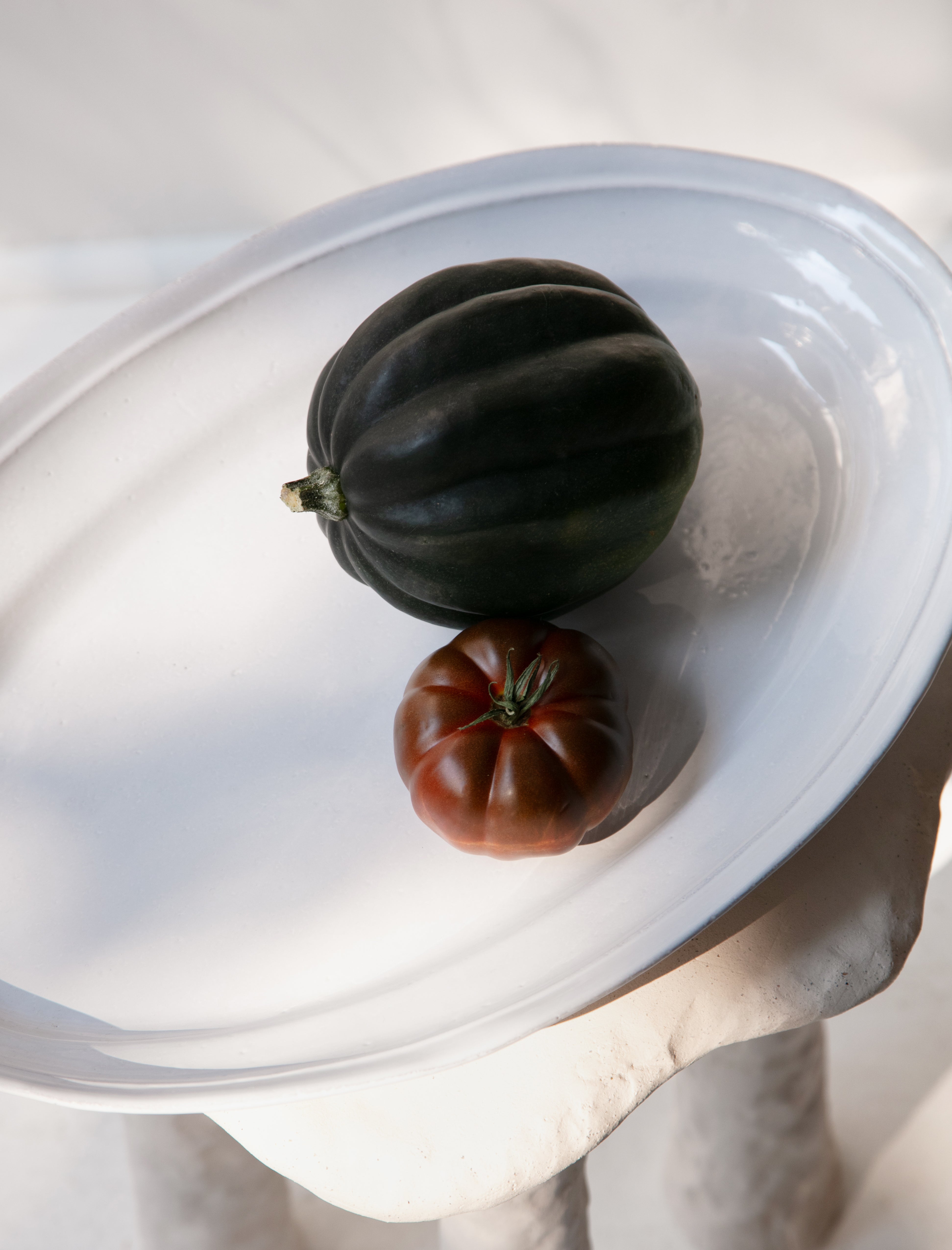 Astier de Villatte Large Oval Simple Platter