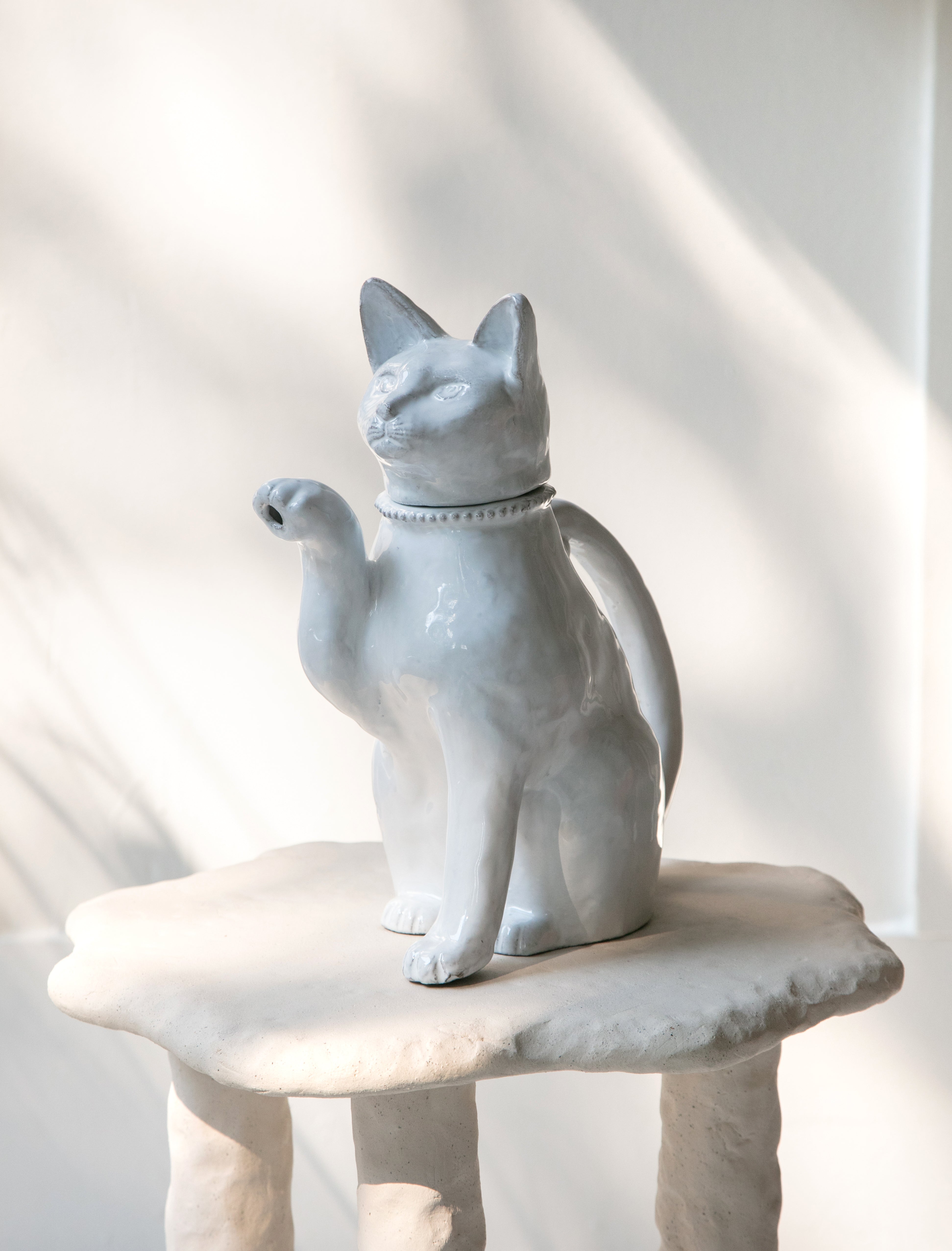 Astier de Villatte Cat Teapot