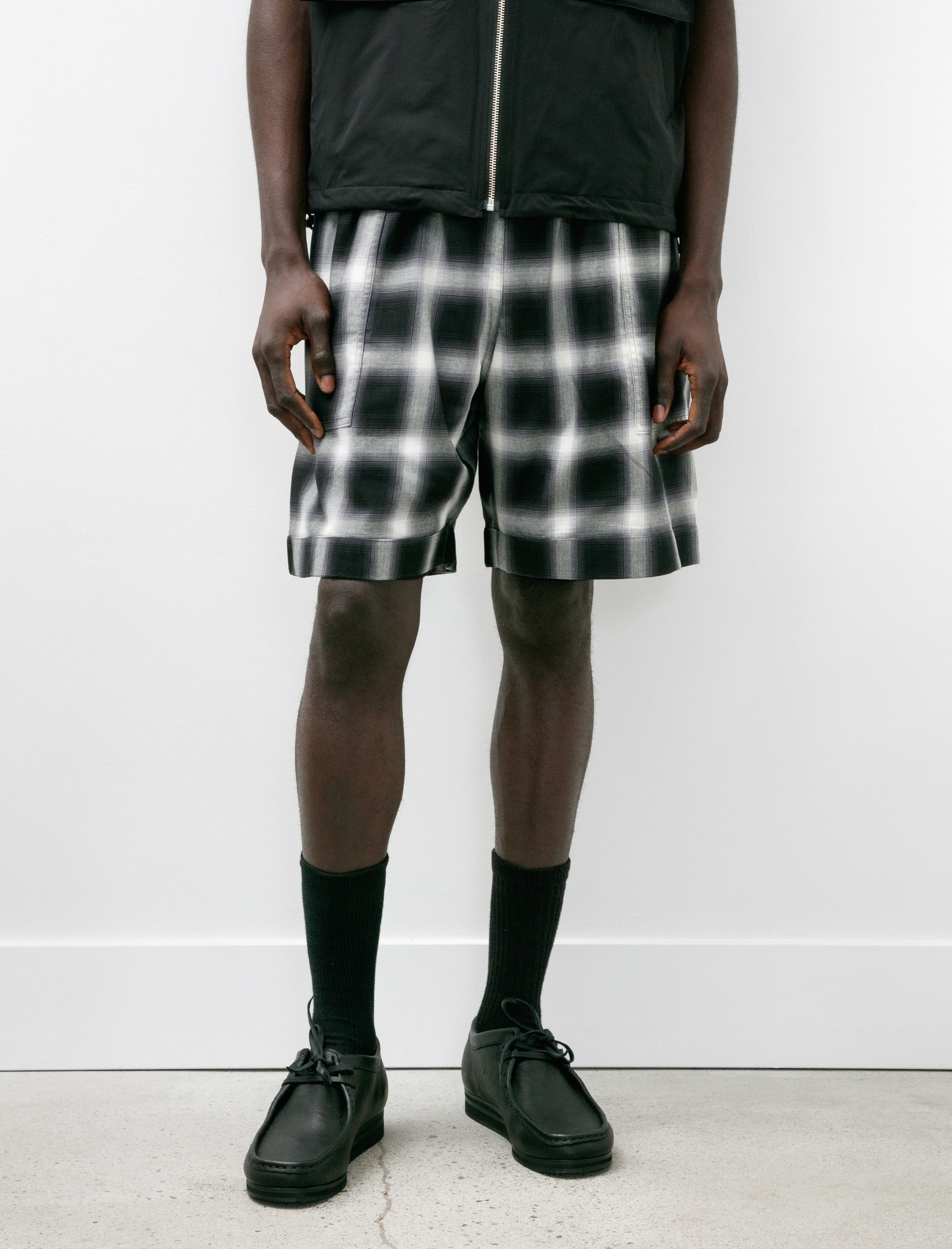 Phingerin Pajalopha Shorts Ombre Grey Stripe