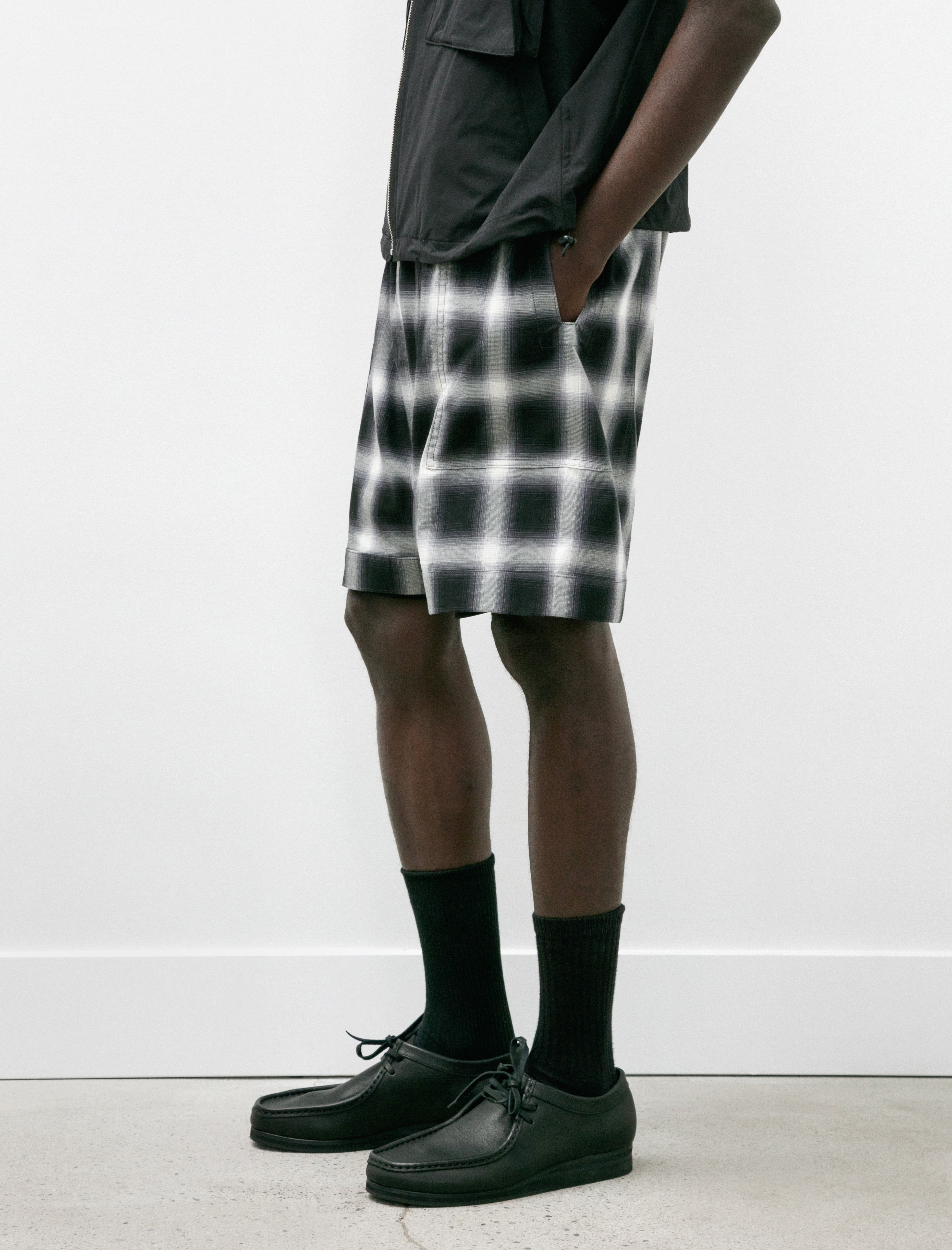 Phingerin Pajalopha Shorts Ombre Grey Stripe