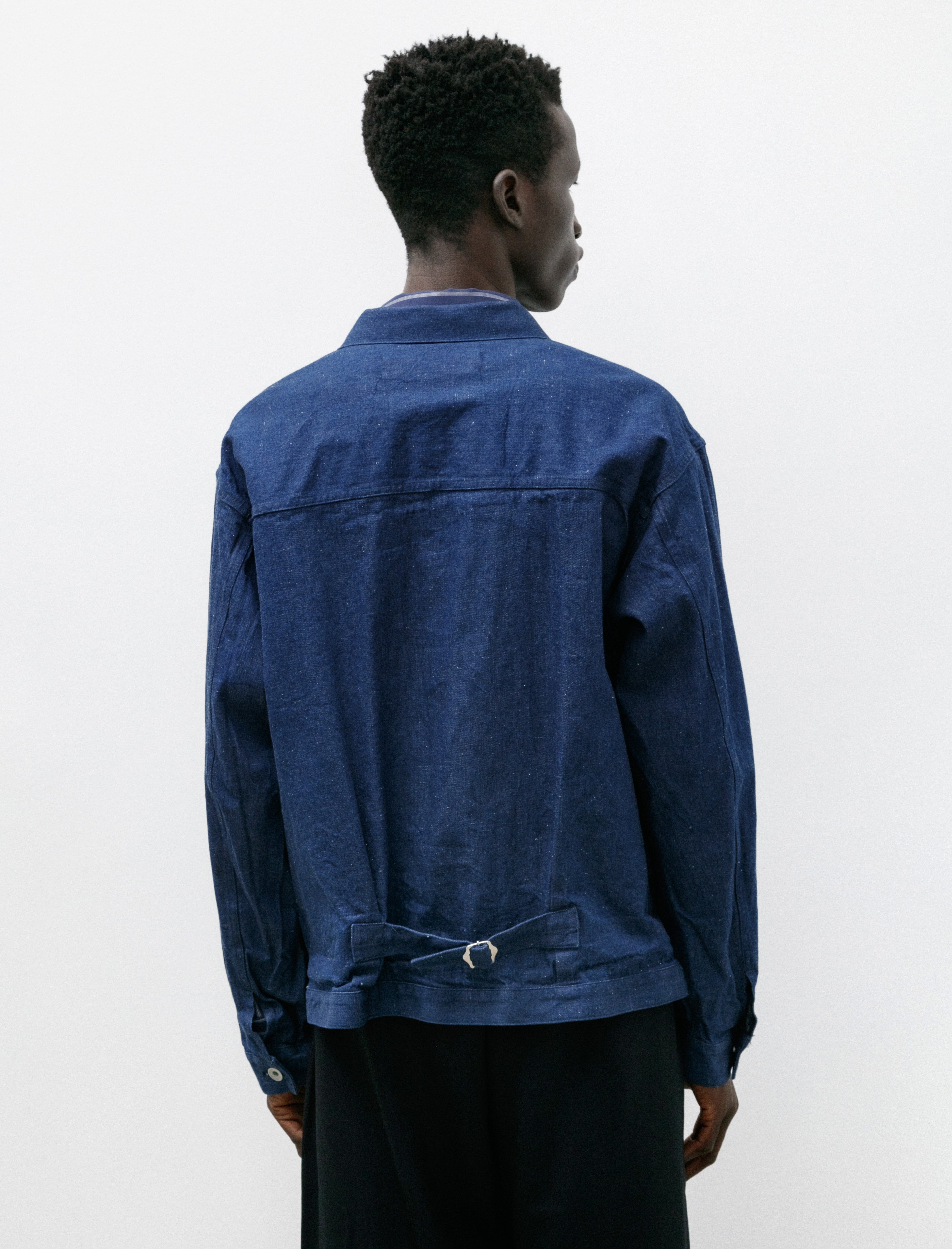 Polyploid Trucker Jacket B Blue