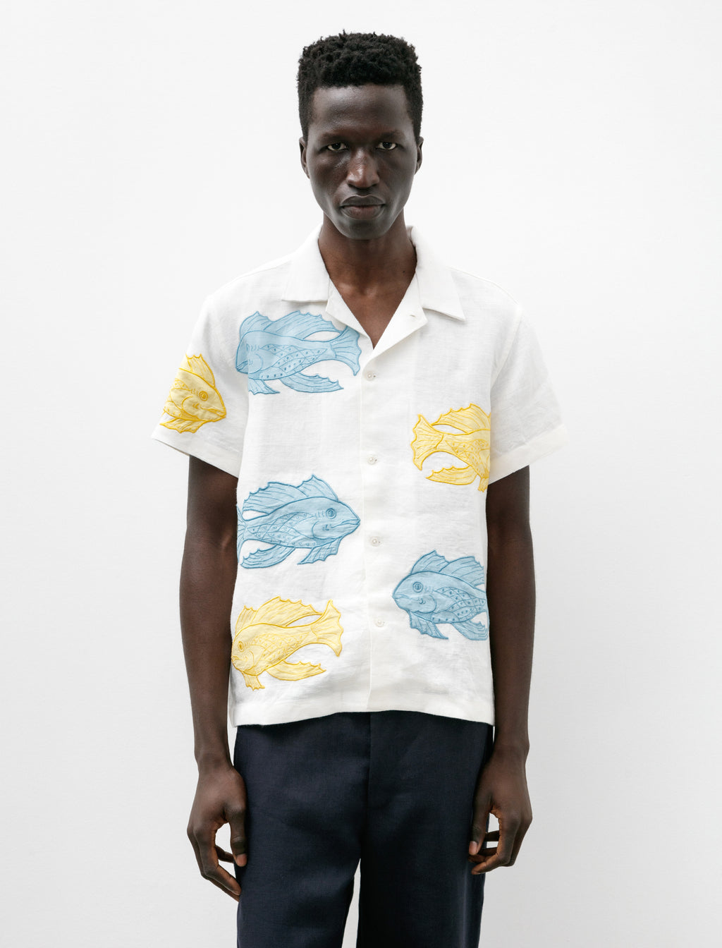 Bode Piscine Appliqué SS Shirt – Neighbour