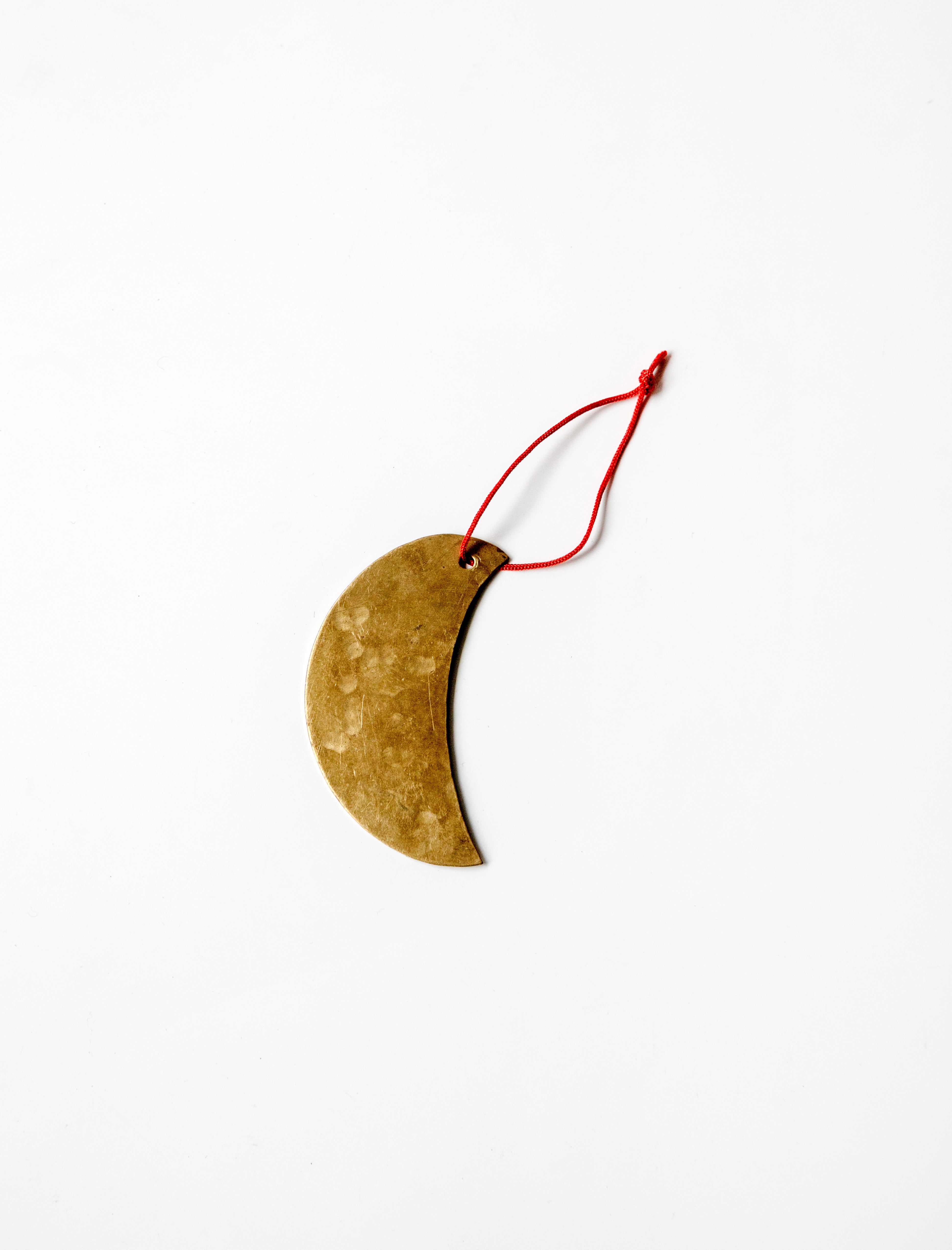 Brass Moon Ornament