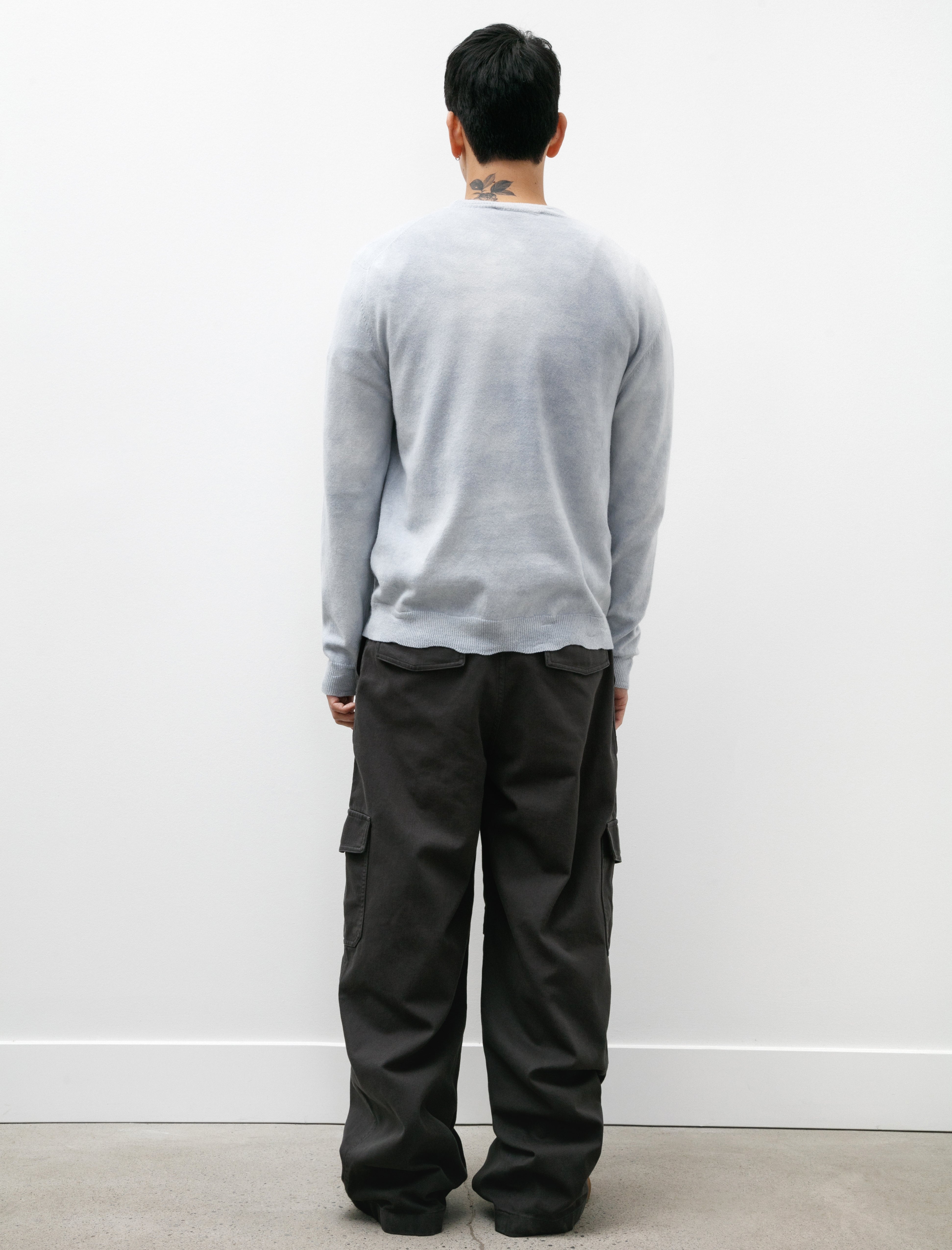 Acne Studios Twill Trousers Dark Grey