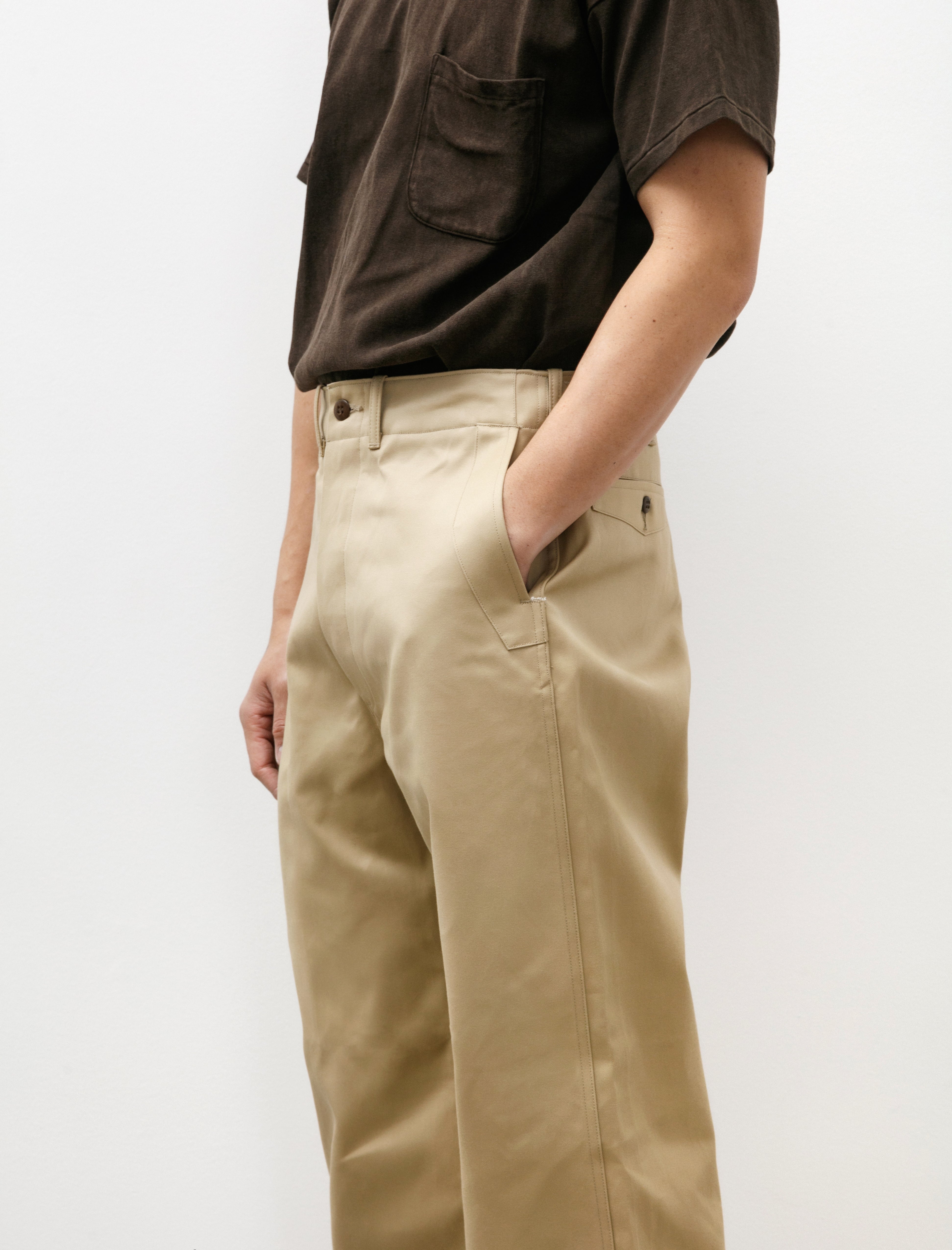 Taiga Takahashi Lot 202 Engineer Trousers Beige