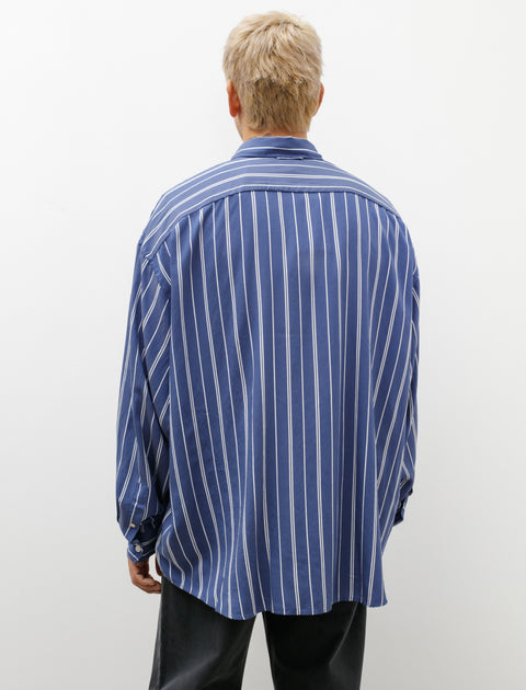 Acne Studios Stripe Shirt Blue White