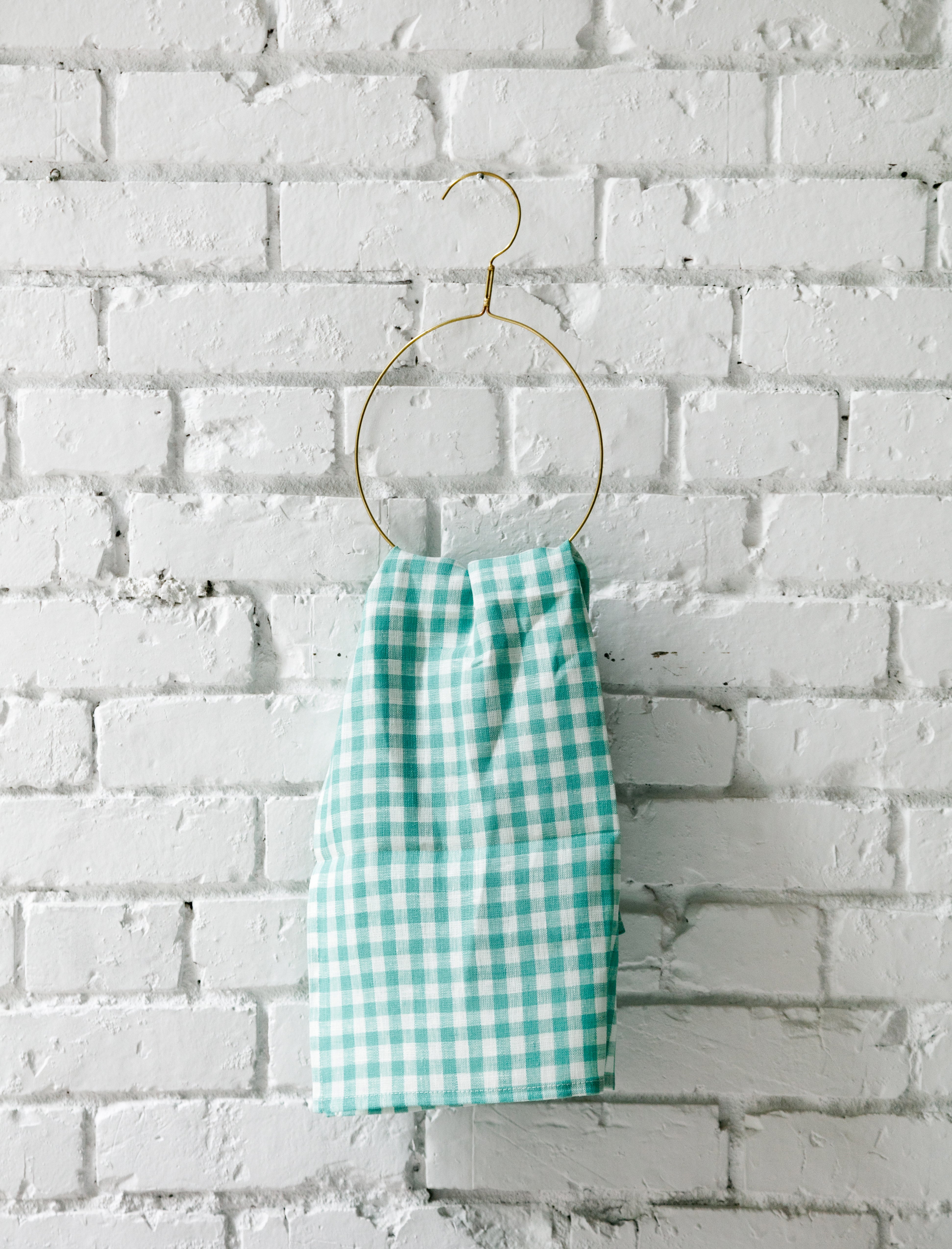 Fog Linen Linen Kitchen Cloth Jules Check