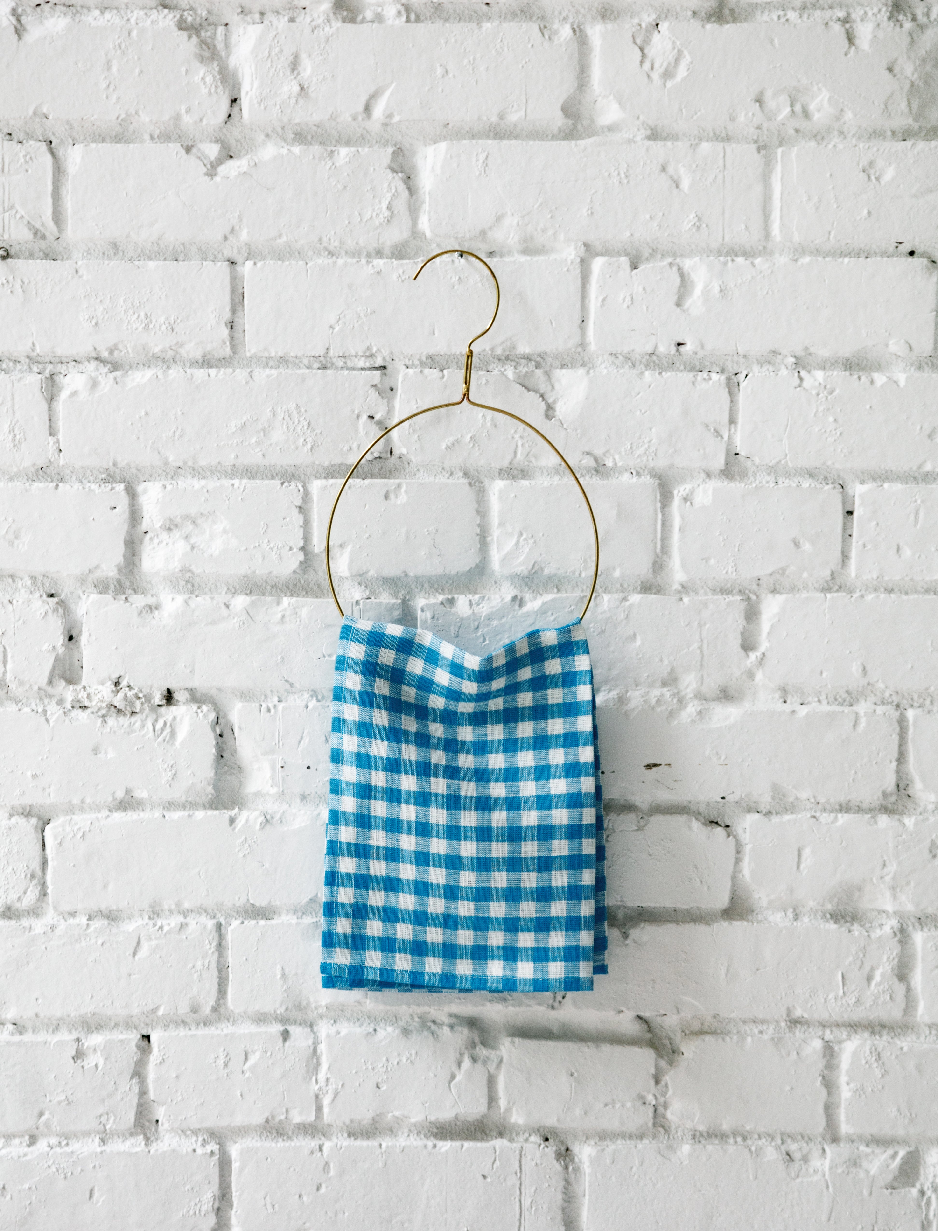 Fog Linen Linen Kitchen Cloth Leo Check