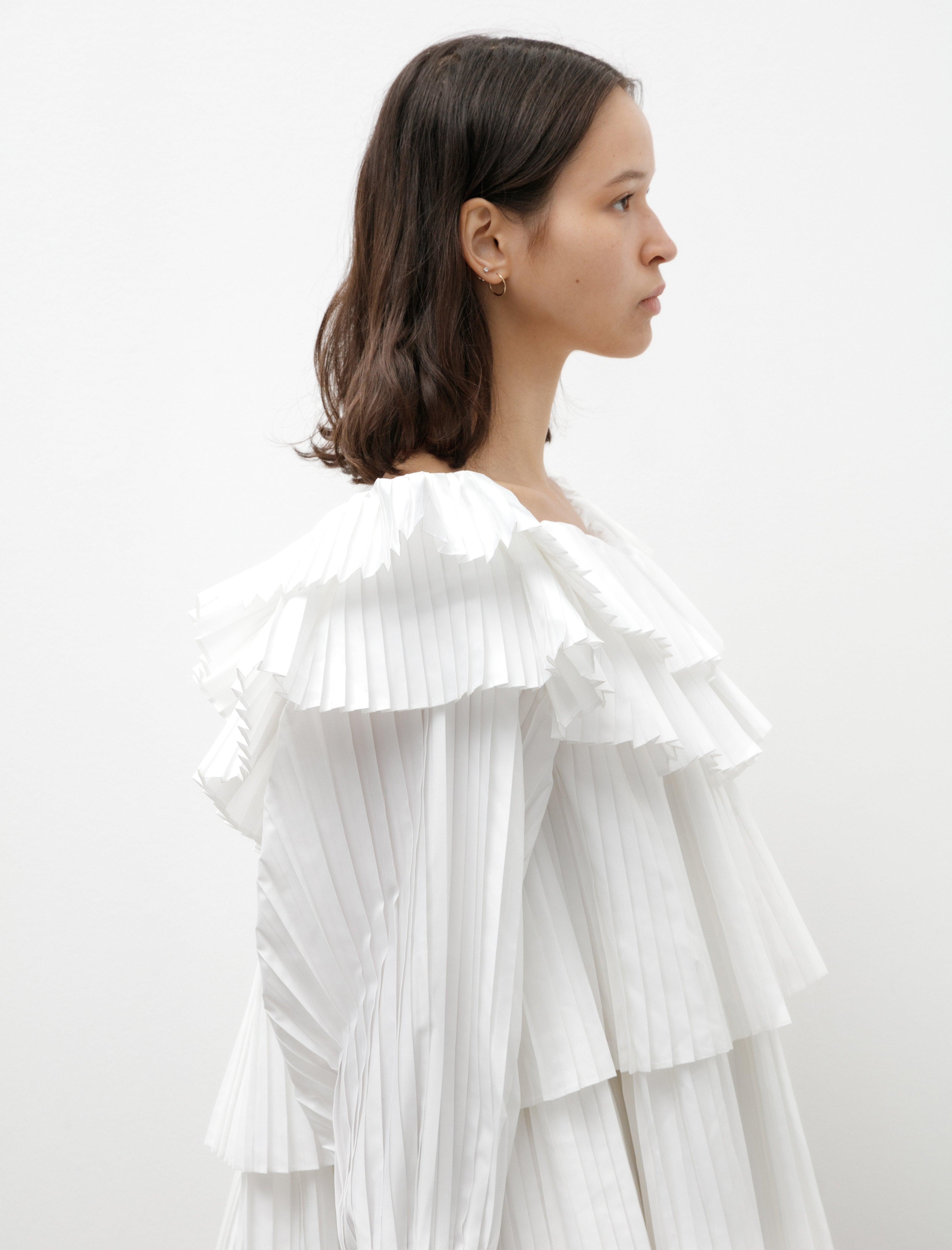 Bode Brunch Dress White