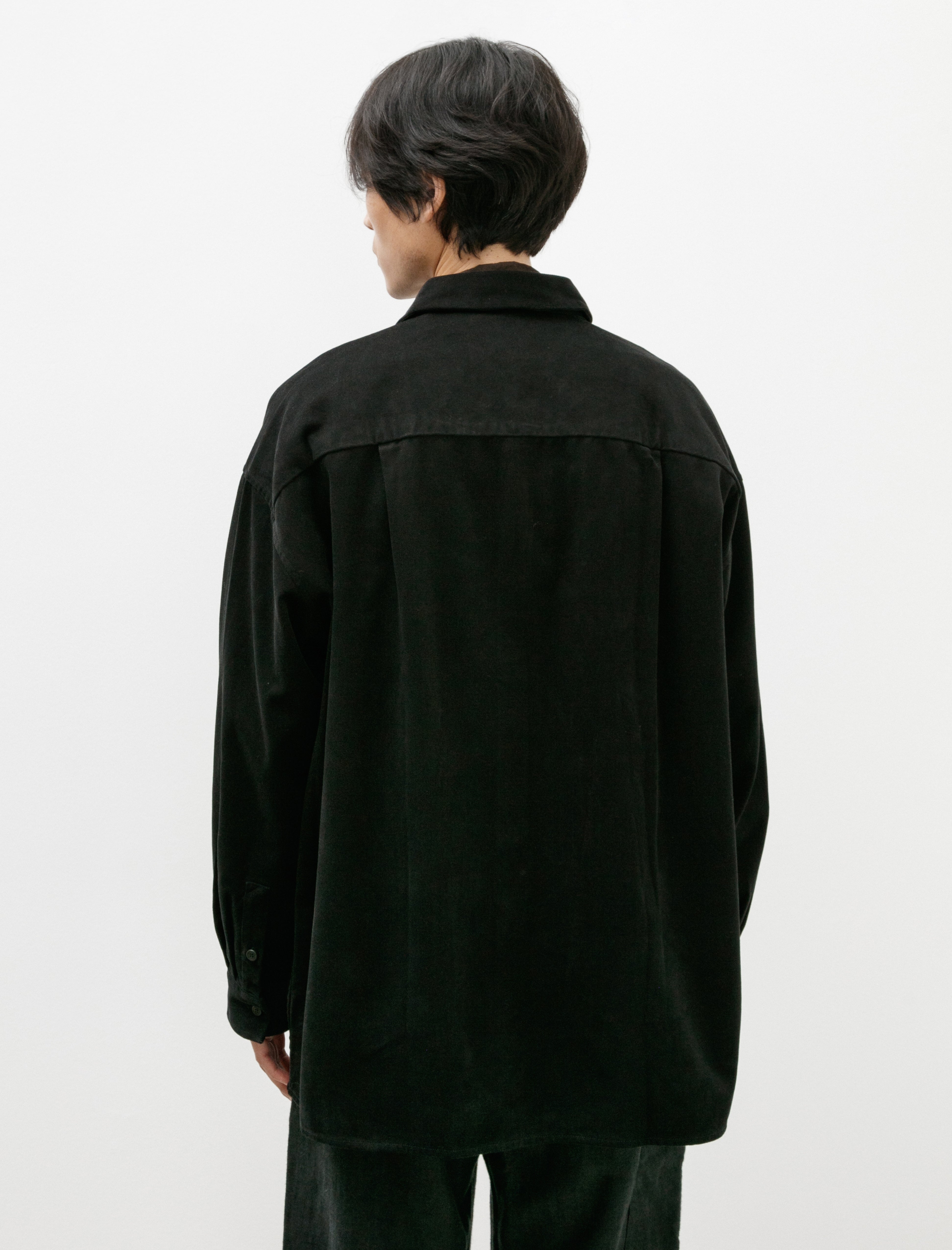 Casey Casey Volumer Shirt Softy Black