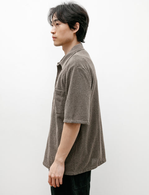 Our Legacy Box Shirt Short Sleeve Muck Boucle