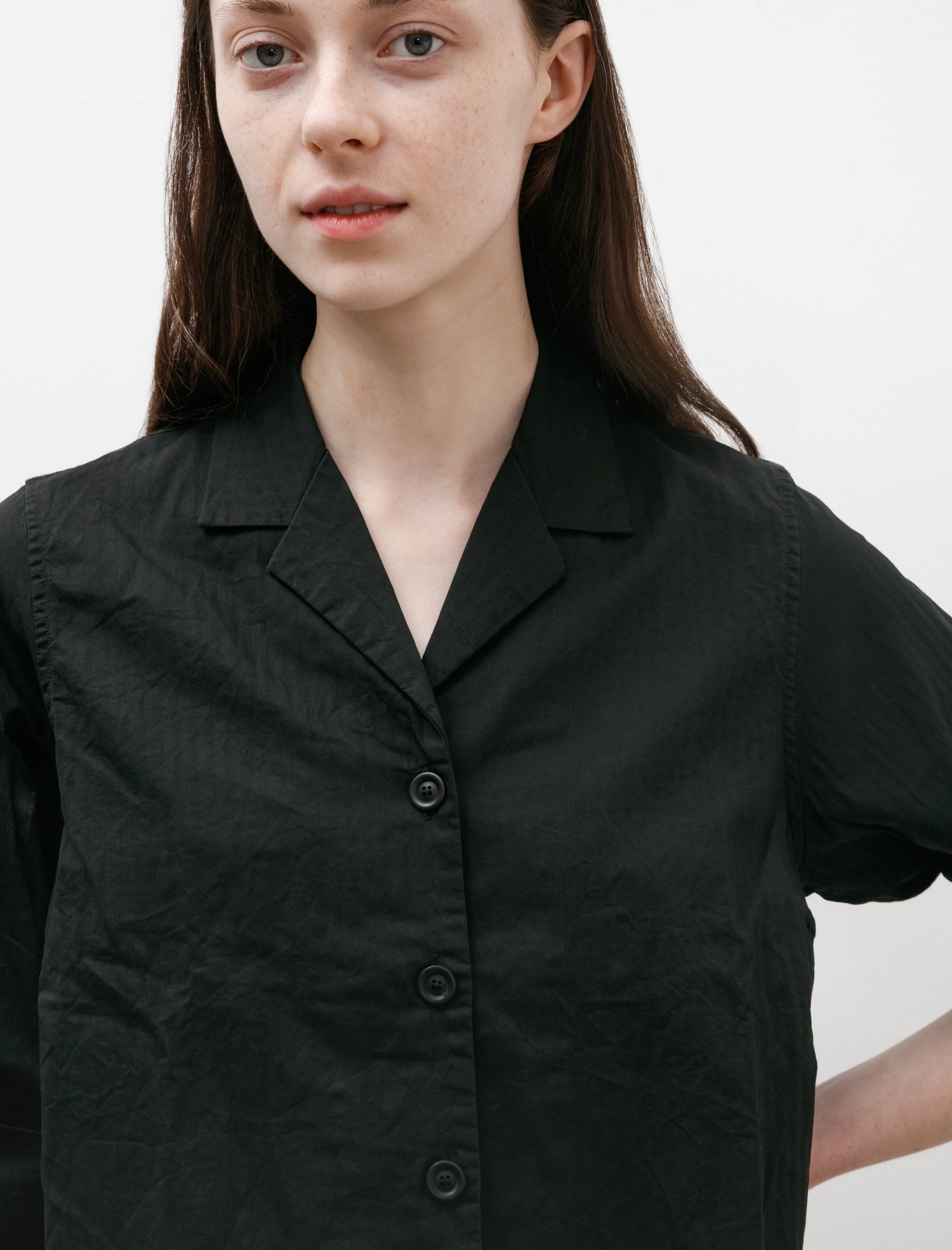 Casey Casey Officine Shirt Waxy Black