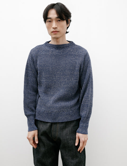 Taiga Takahashi Lot 515 A.R.C. Sweater Mix Indigo