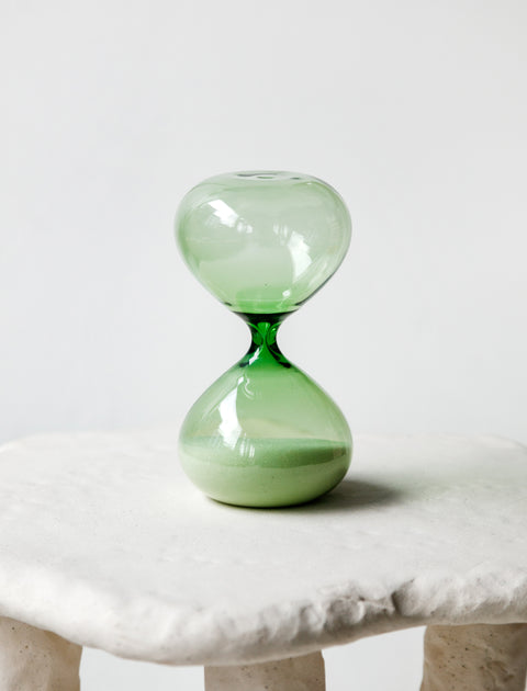 Hourglass 15 Minutes Green