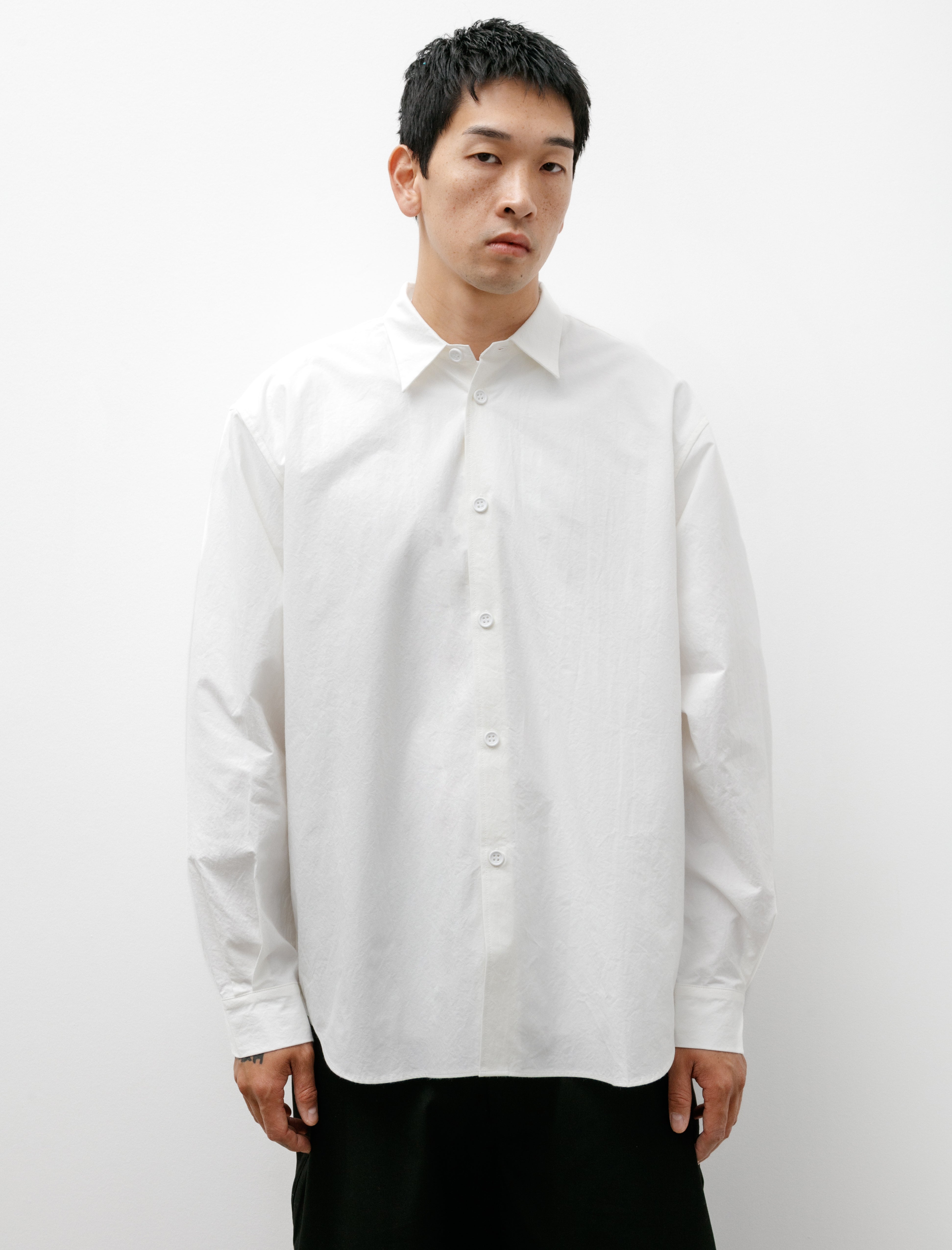MAN-TLE R0 Shirt-8 Weather Cloth White
