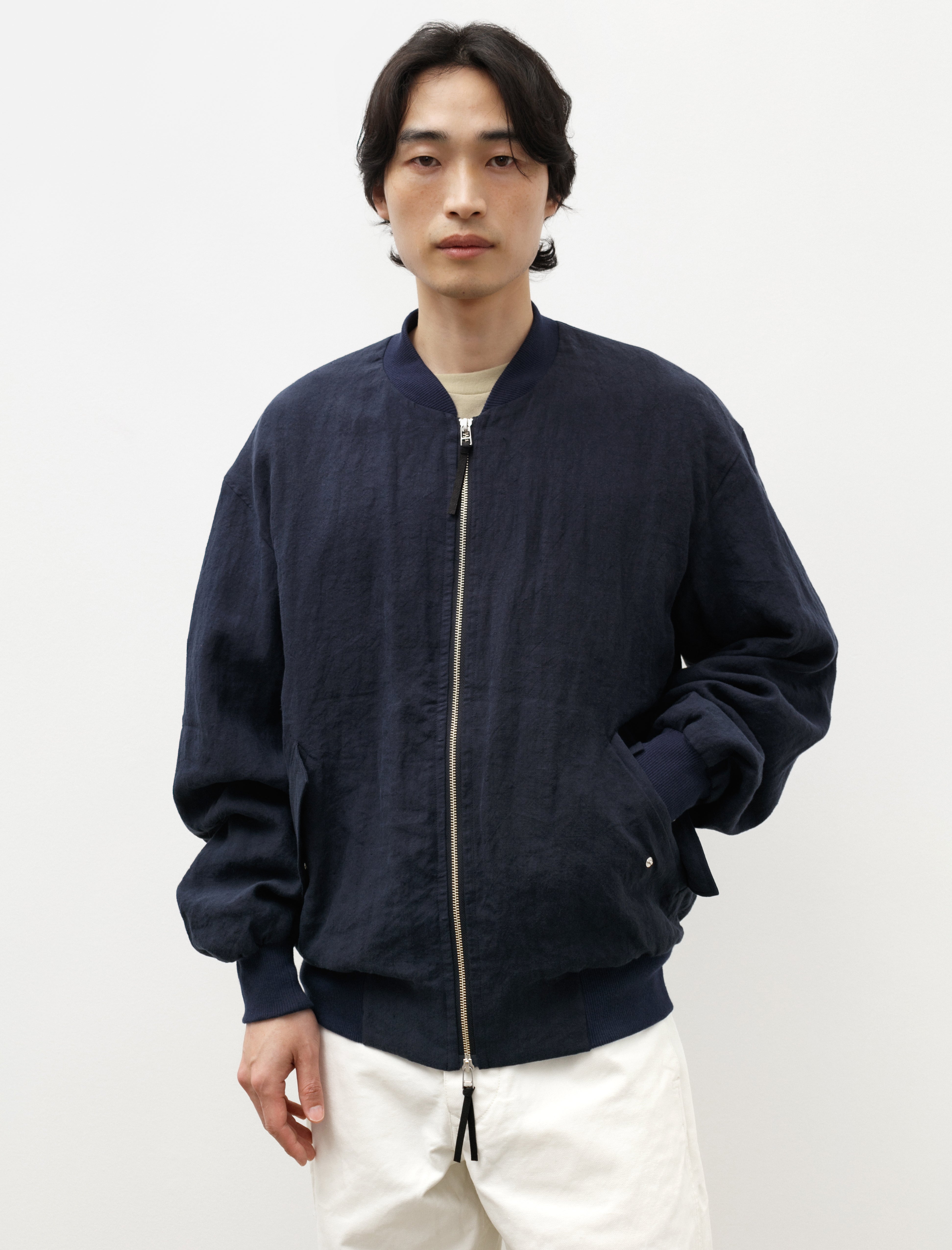 Polyploid Bomber Jacket B Navy