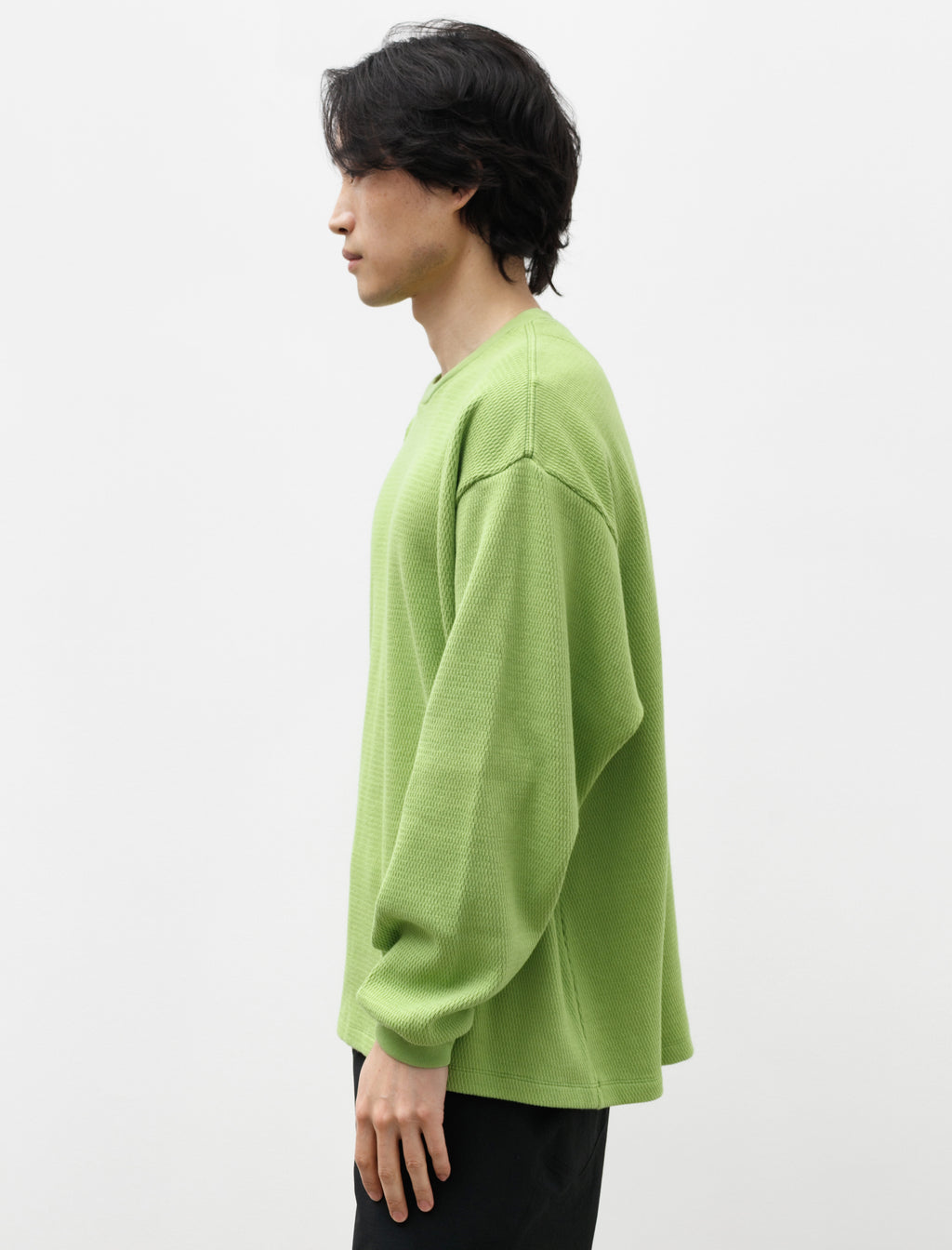 Polyploid Oversize Longsleeve C Apple Green – Neighbour