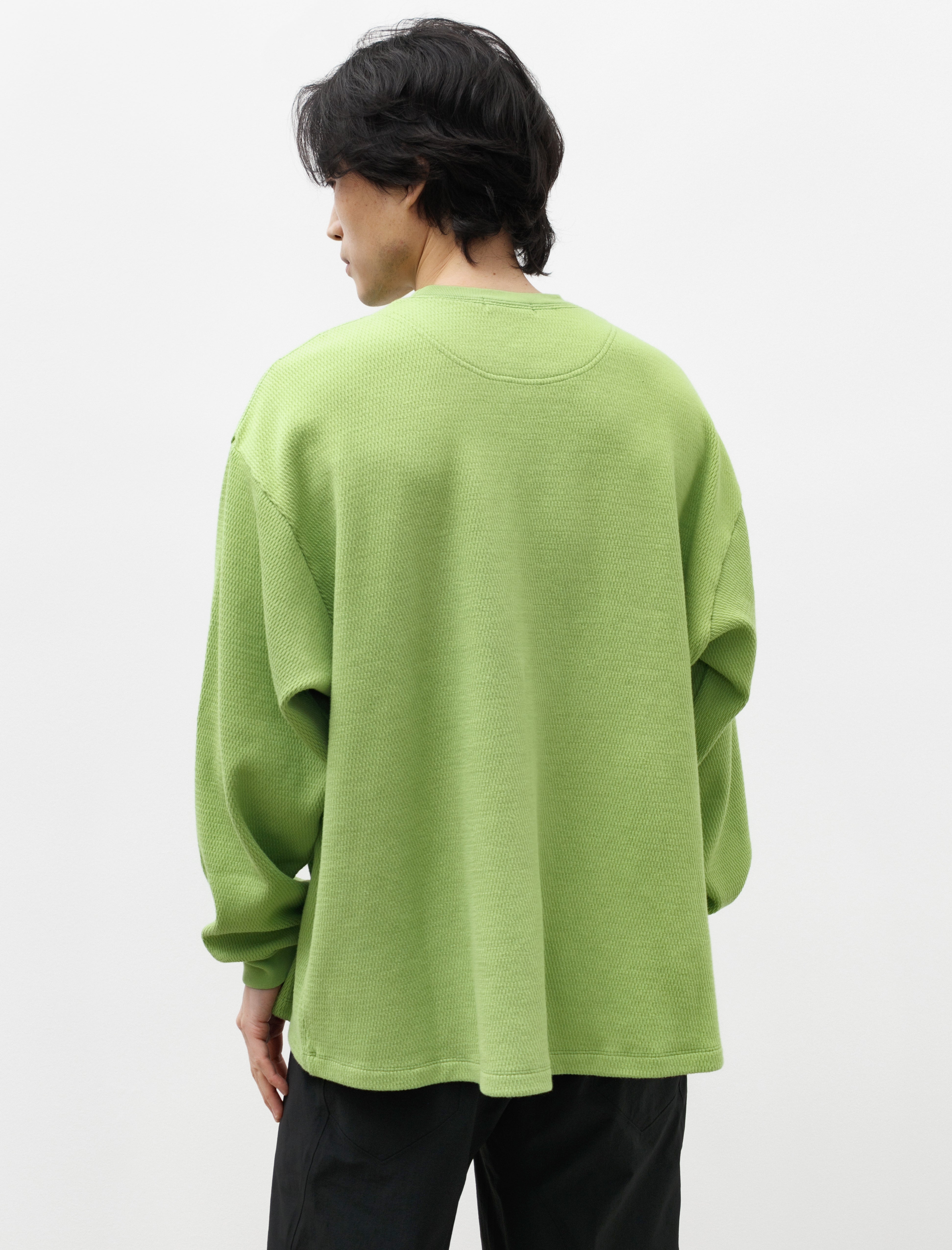 Polyploid Oversize Longsleeve C Apple Green