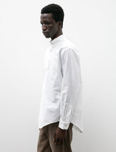 orSlow Oxford Standard Button Down Shirt White