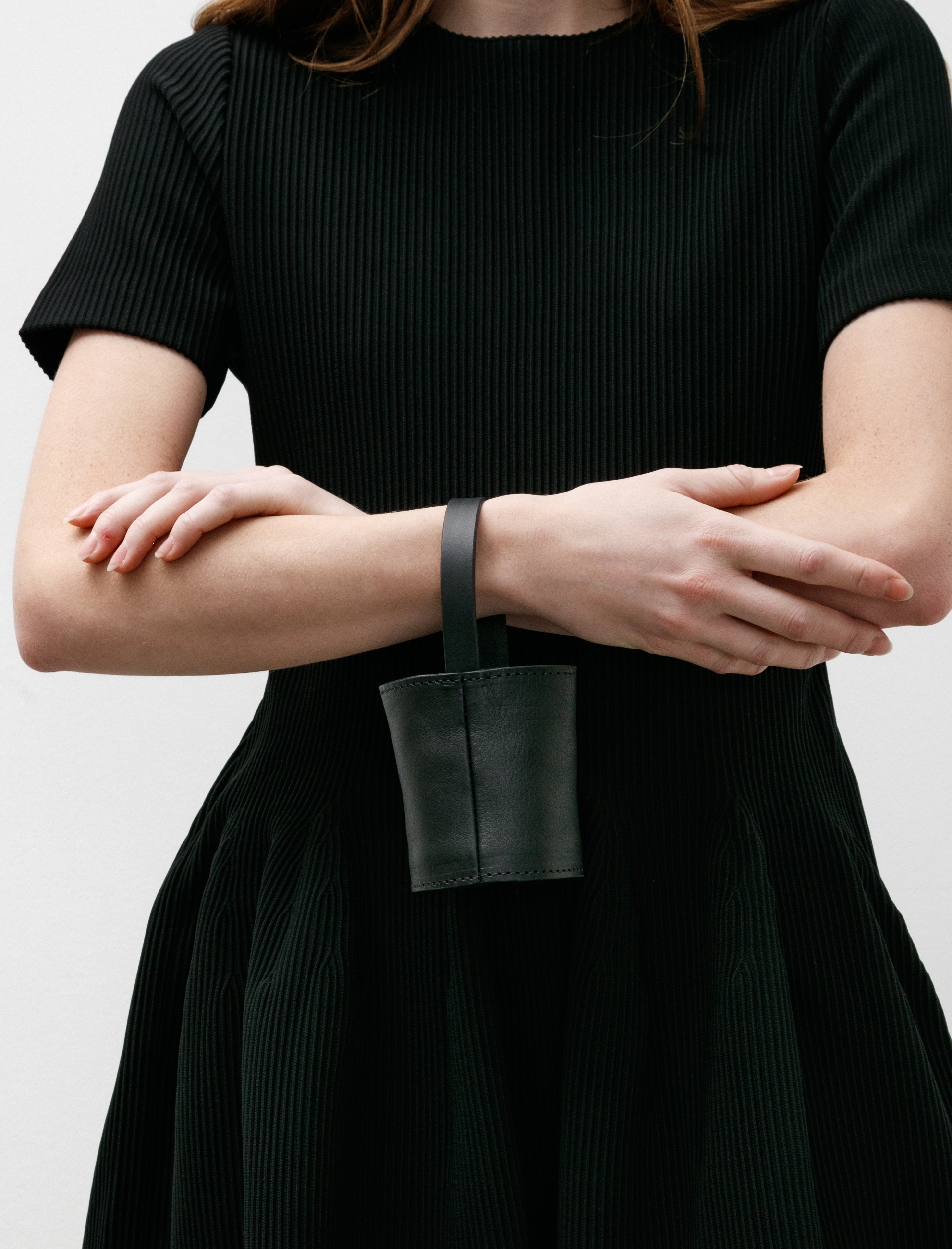 Cawley Mini Bucket Bag Black