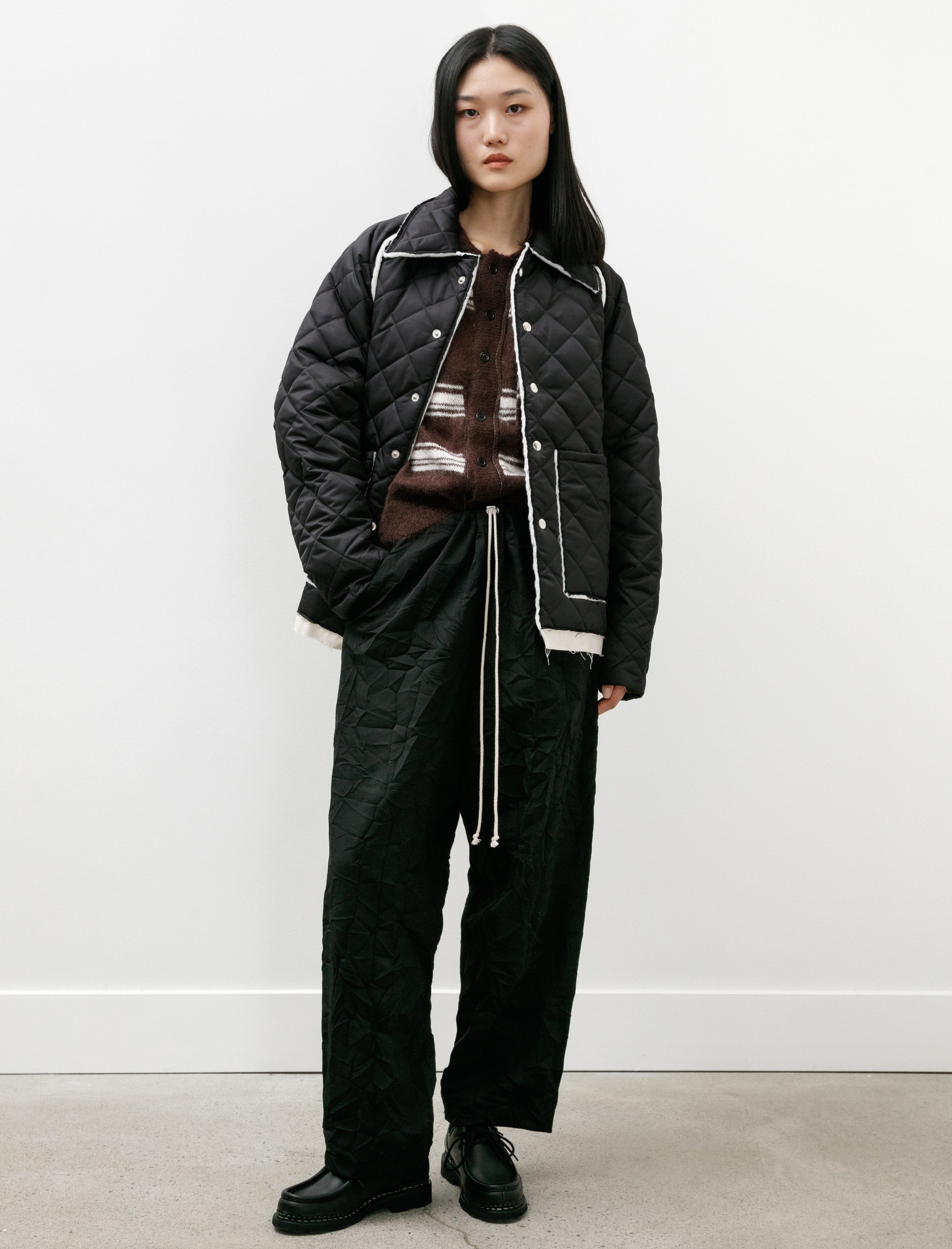 Camiel Fortgens Coach Jacket Padded Tech Black