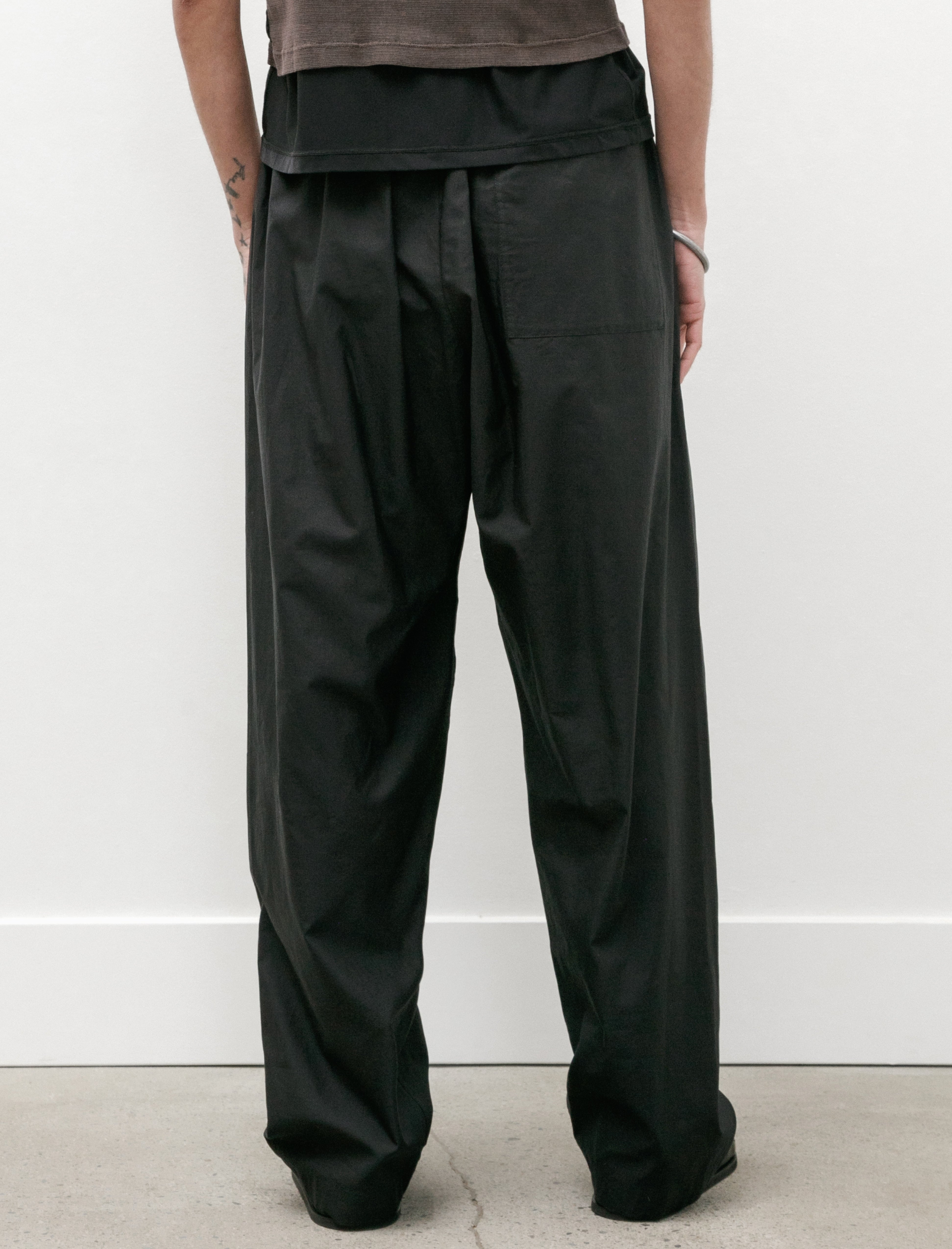 Lemaire Relaxed Pants Black