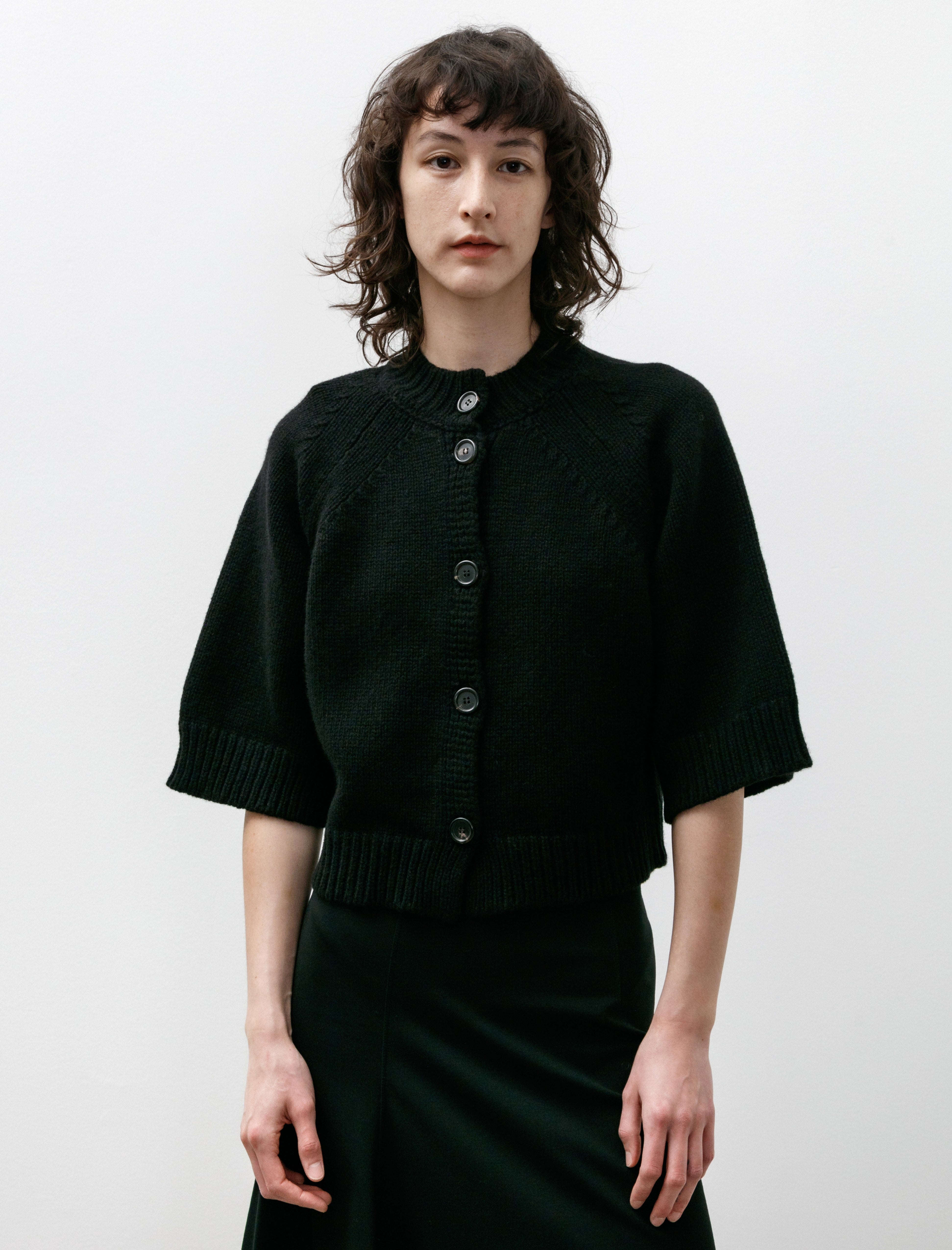 Hache Box Sweater Black