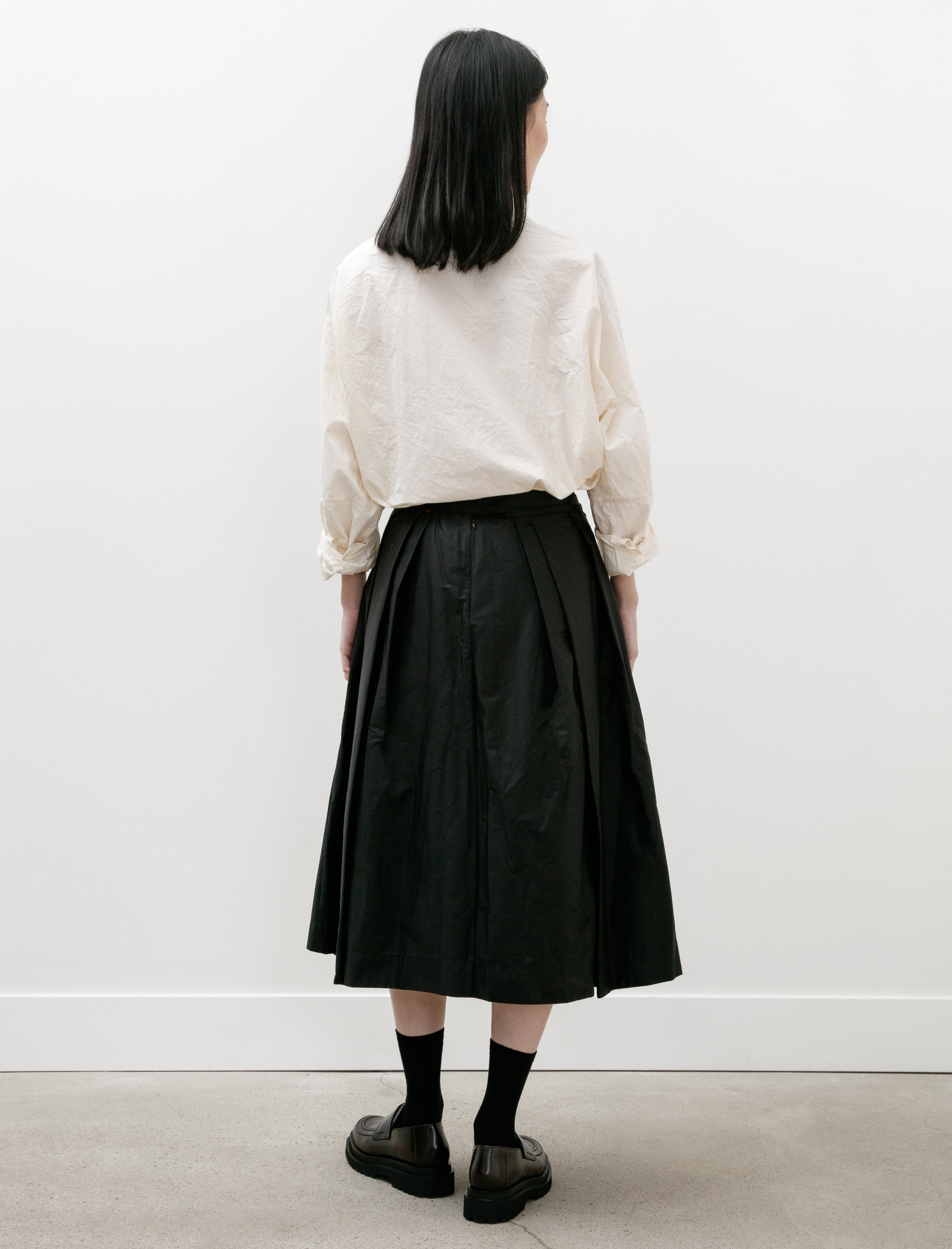 Casey Casey Anarchic Skirt Lacqed Black