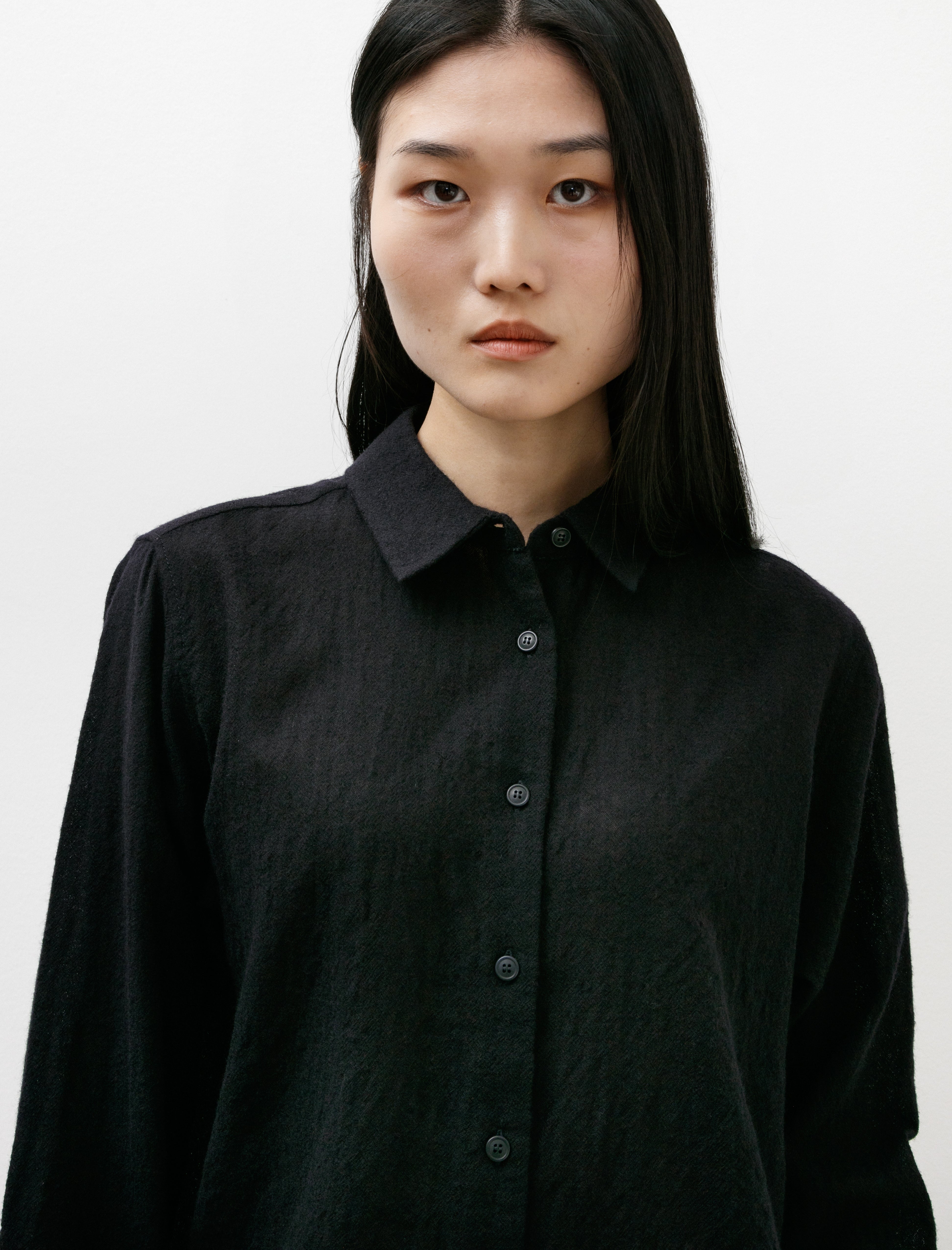 Casey Casey Marine Shirt Open Weave Navy