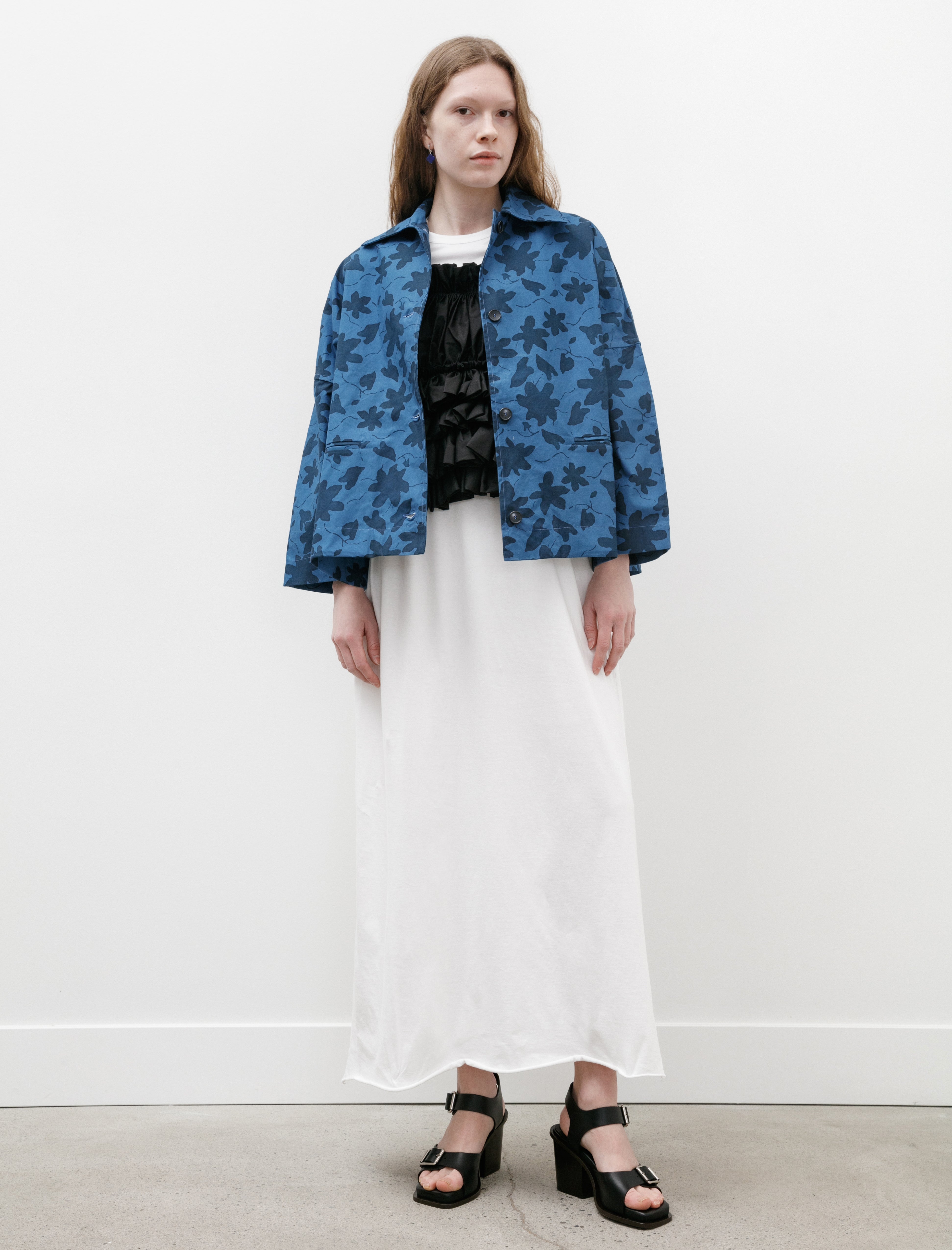 Cawley Ari Mac Blue Flowers